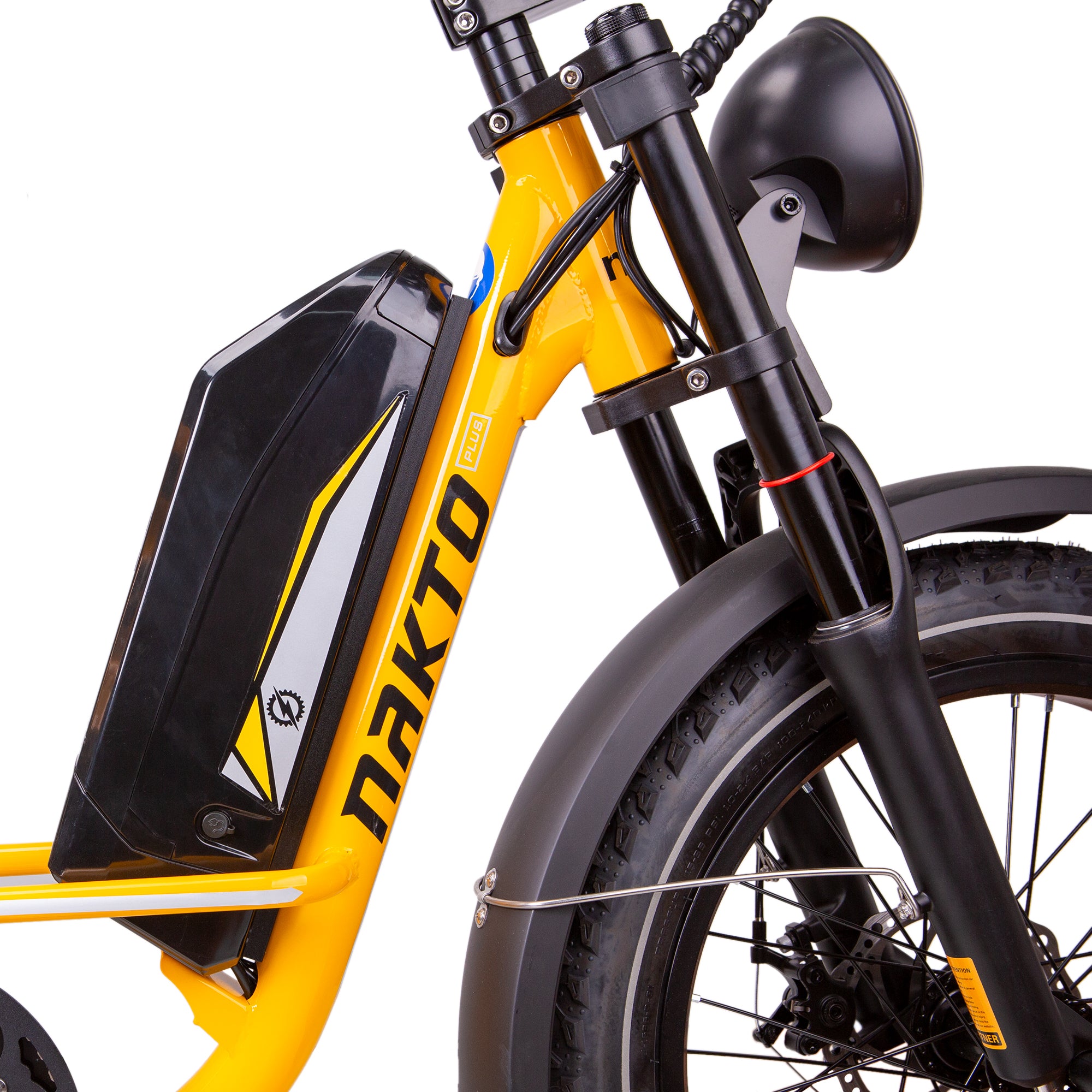 NAKTO - F4 Yellow Electric Cargo Bike 48V 750W 28MPH