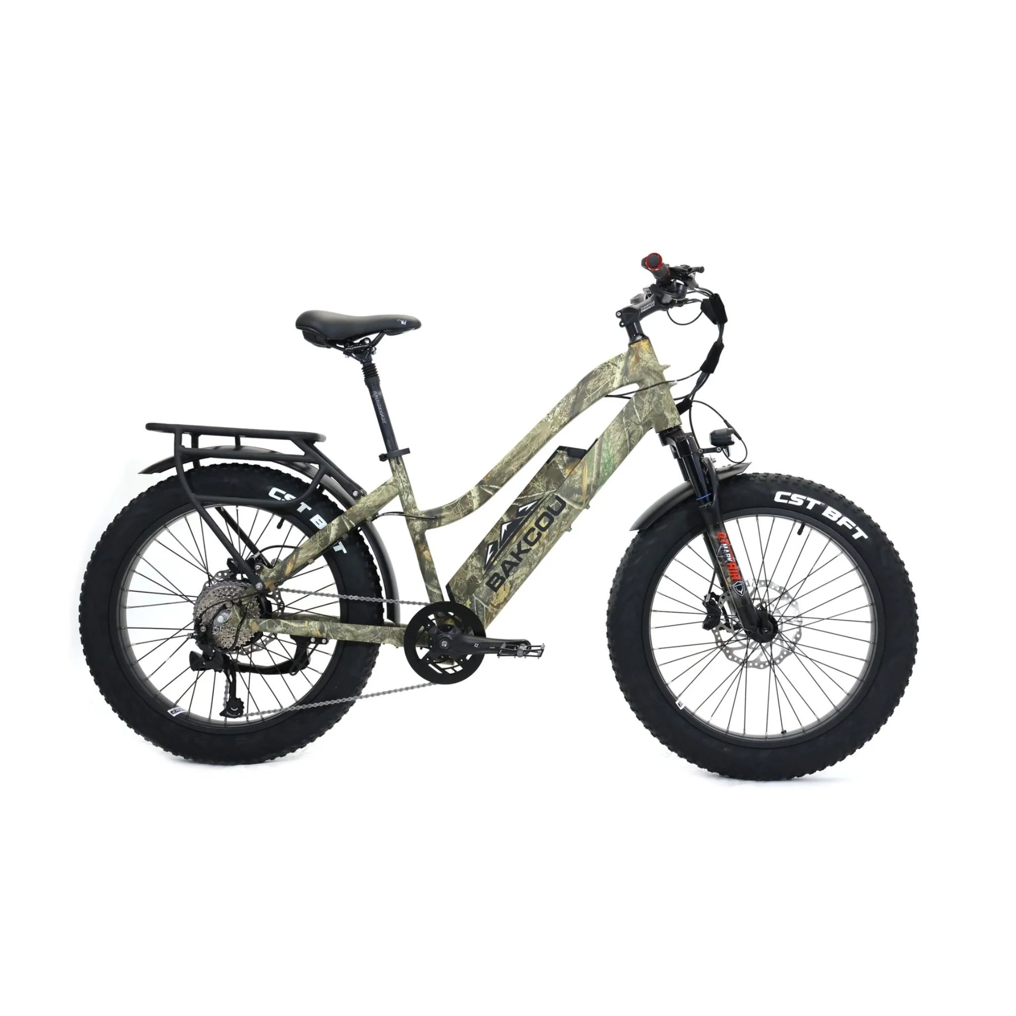 BAKCOU - Flatlander Step-Through (ST) 24" Electric Bike 48V 750W 25MPH