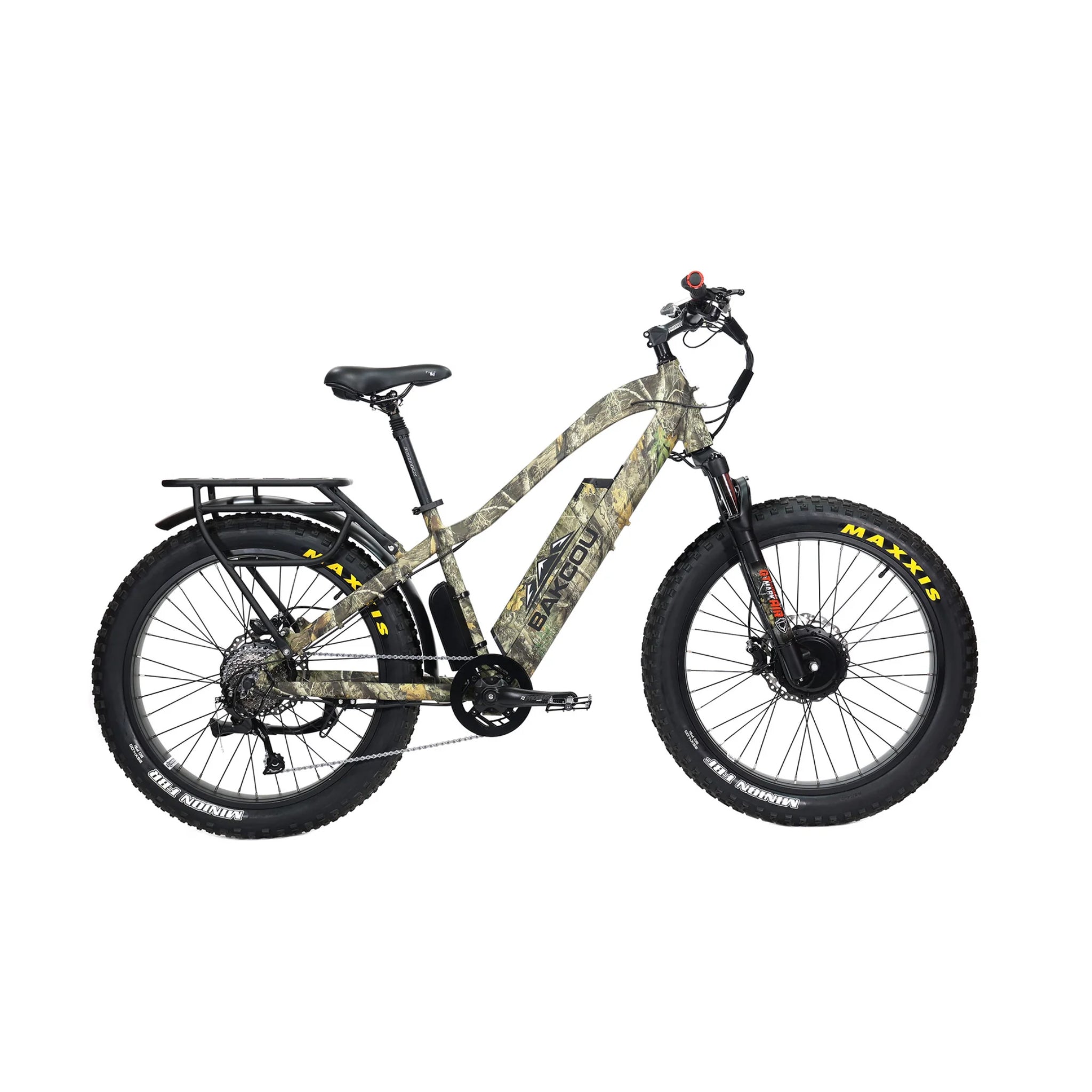 BAKCOU - Kodiak AWD Electric Bike 48V 500W 25+MPH