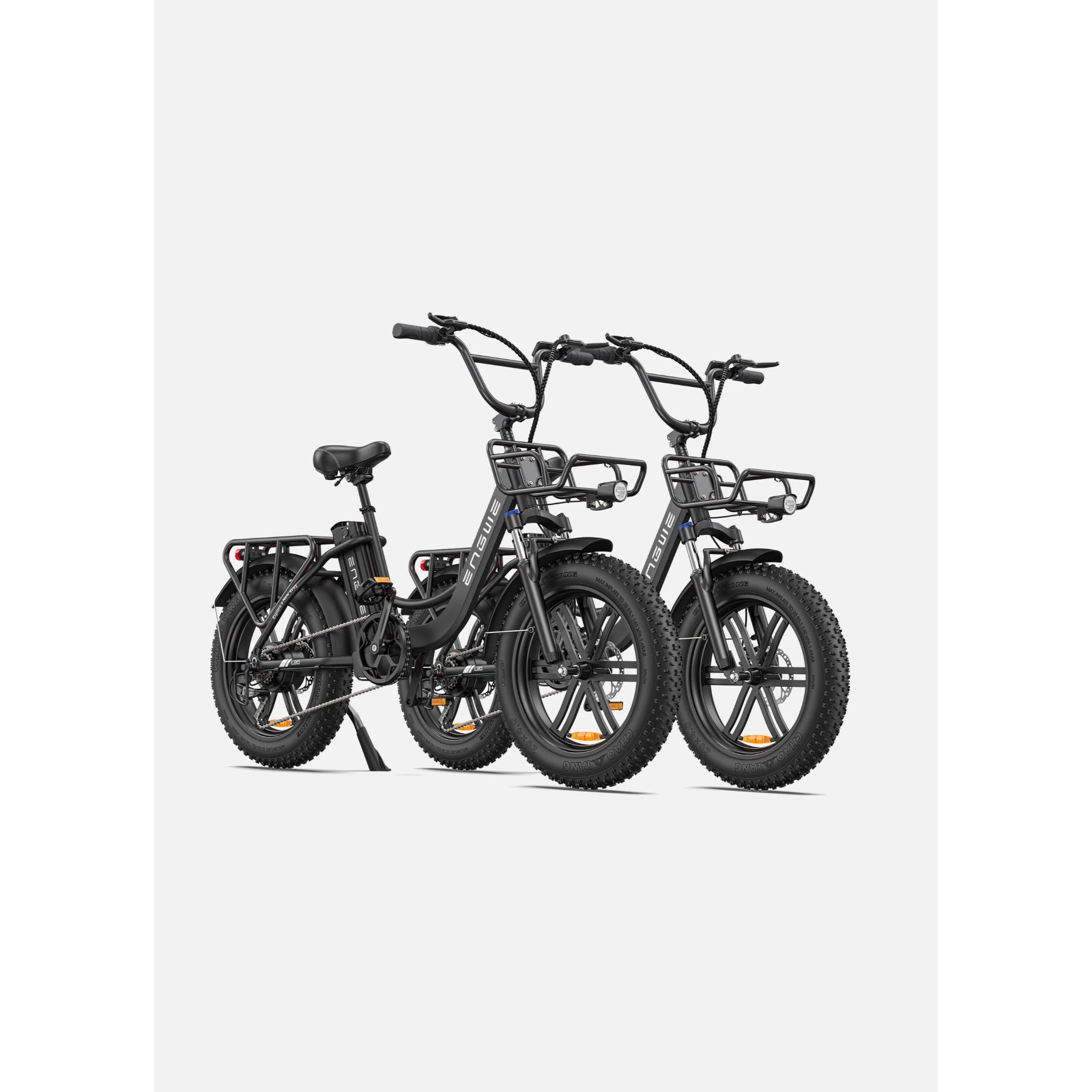 ENGWE - L20 COMBO, Step-Thru Cargo E-Bikes 48V 750W (L20 x2)