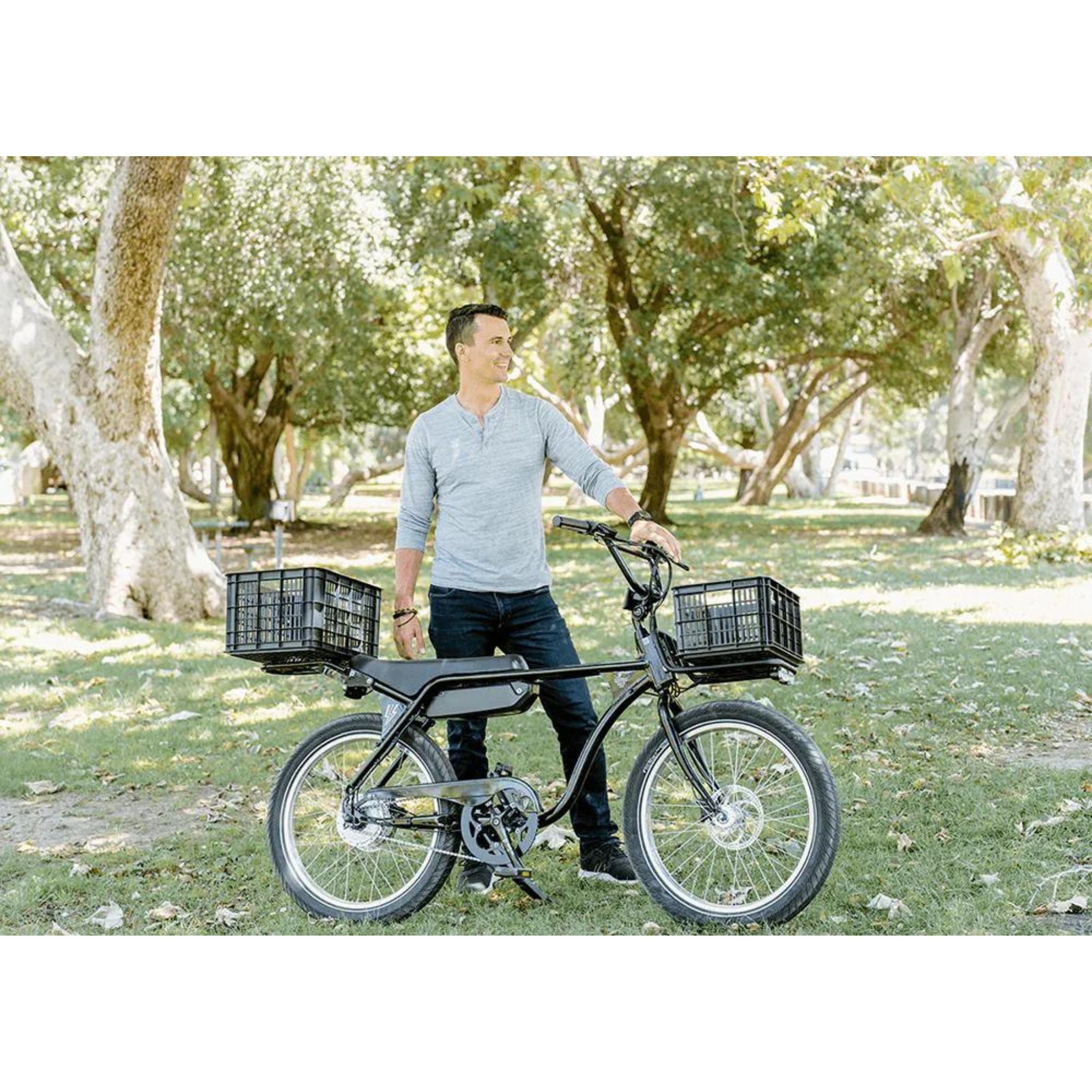 ELECTRIC BIKE COMPANY - Basil Bicycle Crate (MIK)