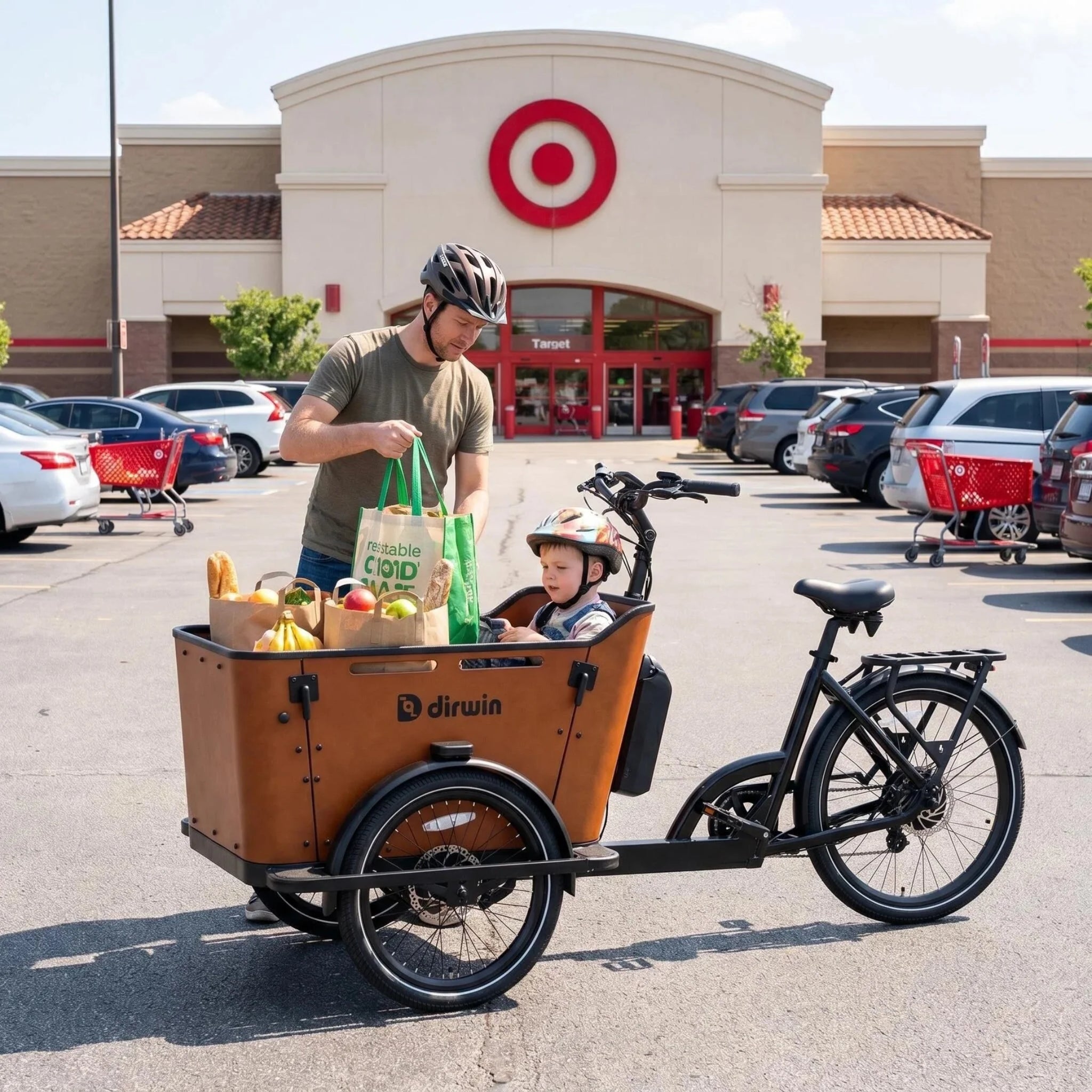 DIRWIN BIKE - Caravan 2.0 Cargo E-Bike 48V 500W 15MPH