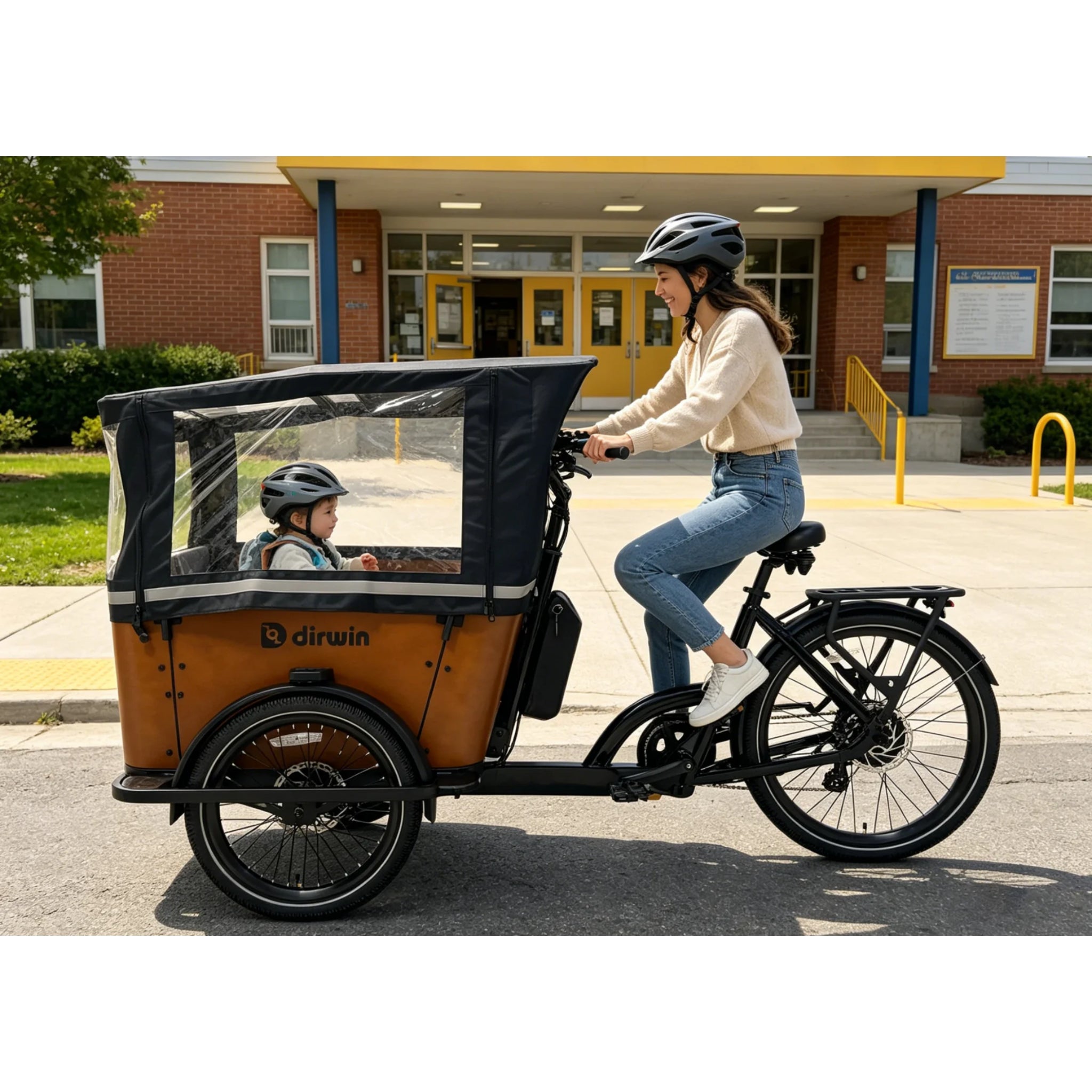 DIRWIN BIKE - Caravan 2.0 Cargo E-Bike 48V 500W 15MPH