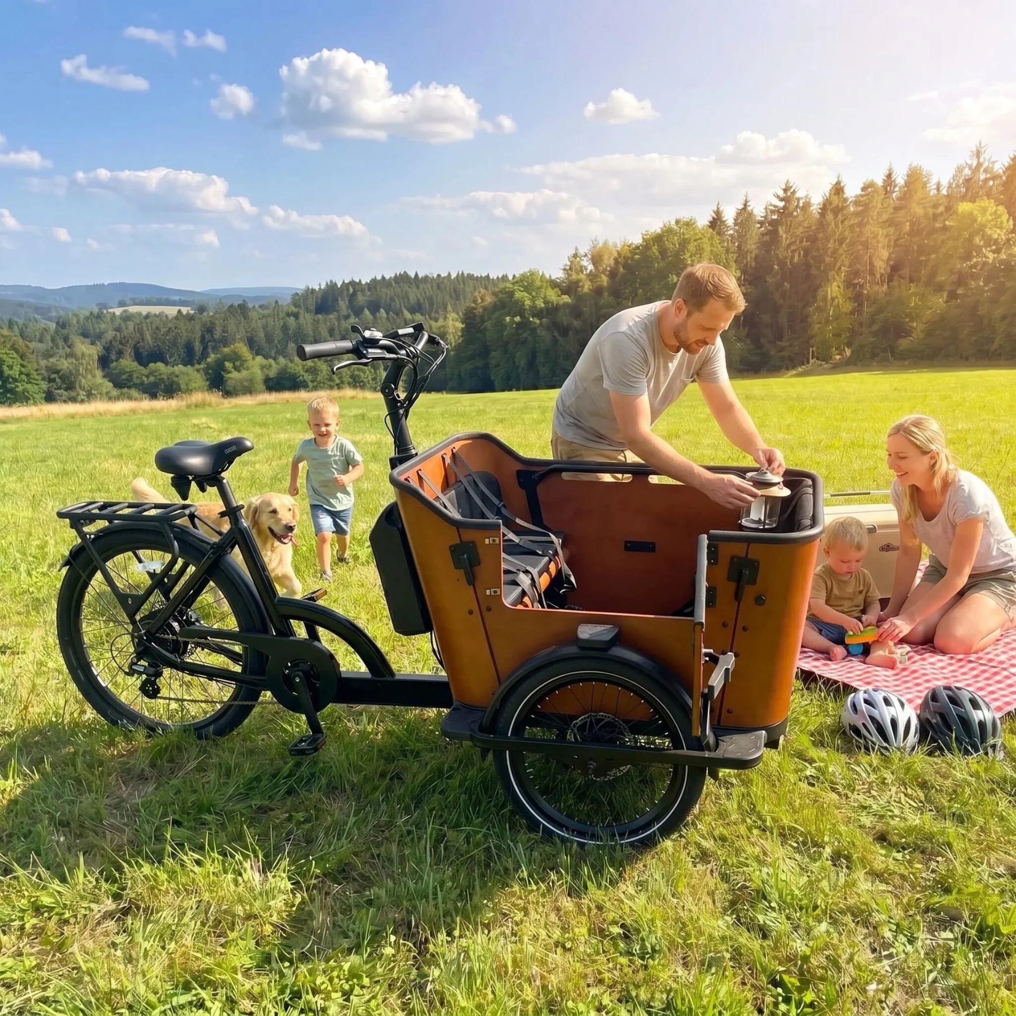 DIRWIN BIKE - Caravan 2.0 Cargo E-Bike 48V 500W 15MPH