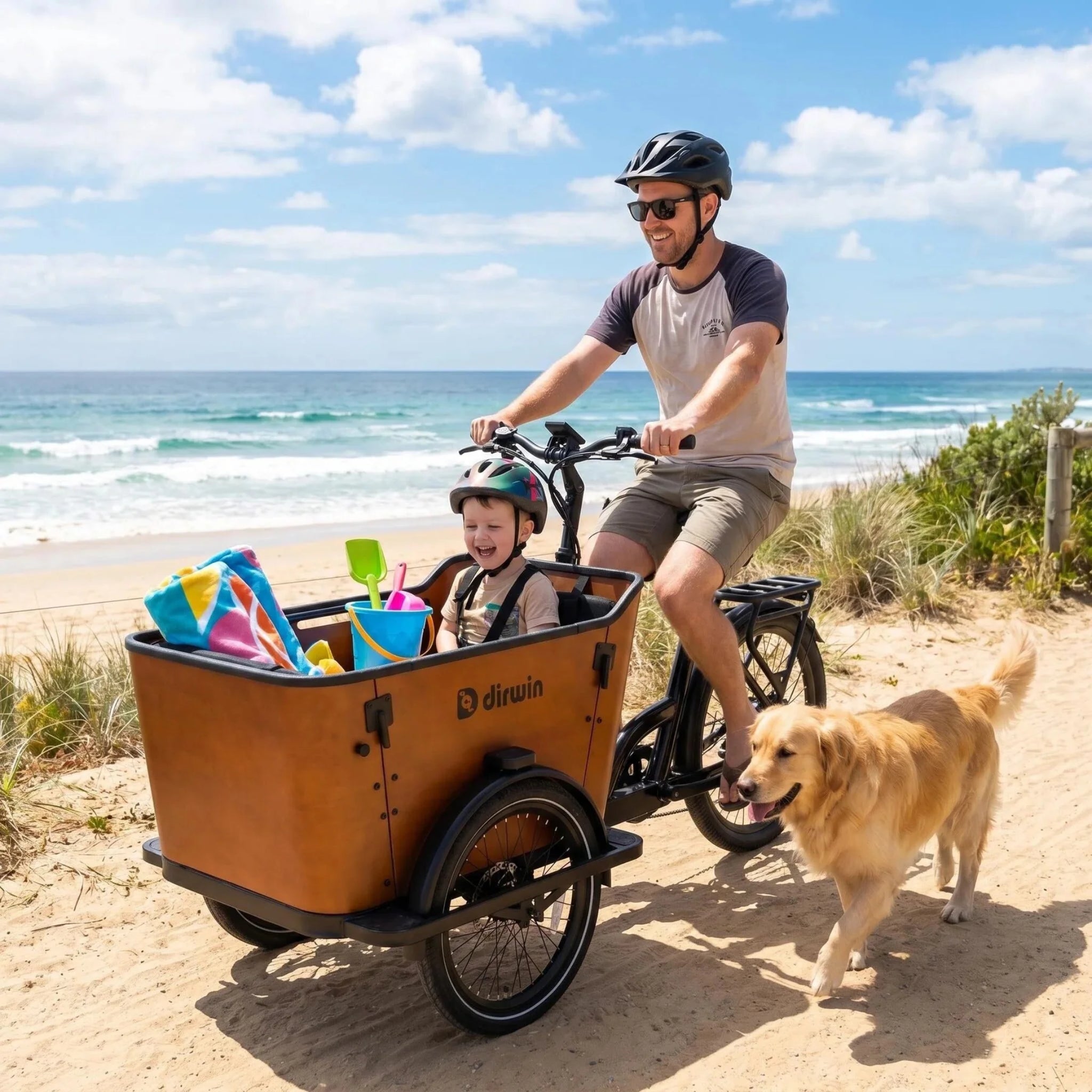 DIRWIN BIKE - Caravan 2.0 Cargo E-Bike 48V 500W 15MPH