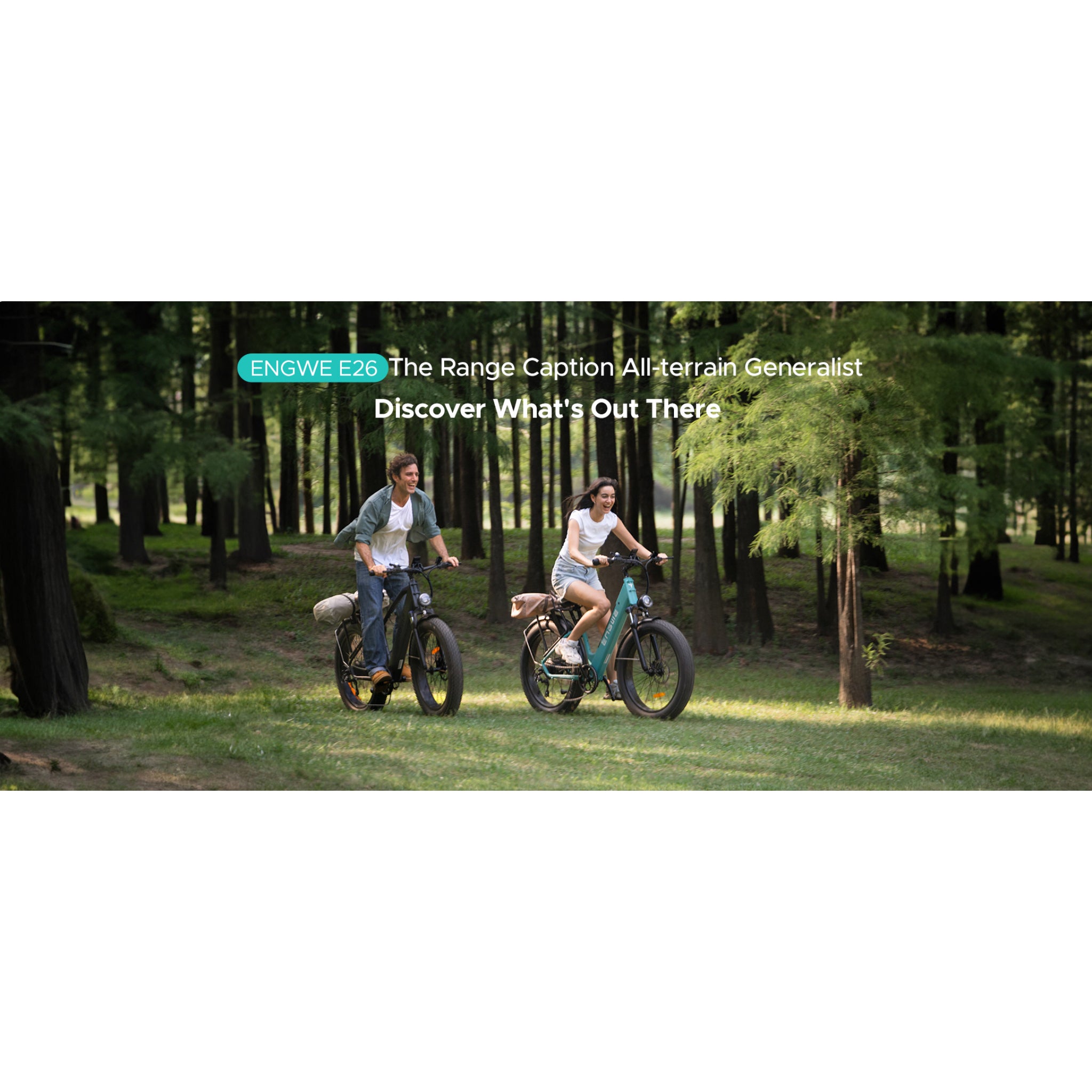 ENGWE - E26 Fat Tire Electric Bike 48V 750W 28MPH