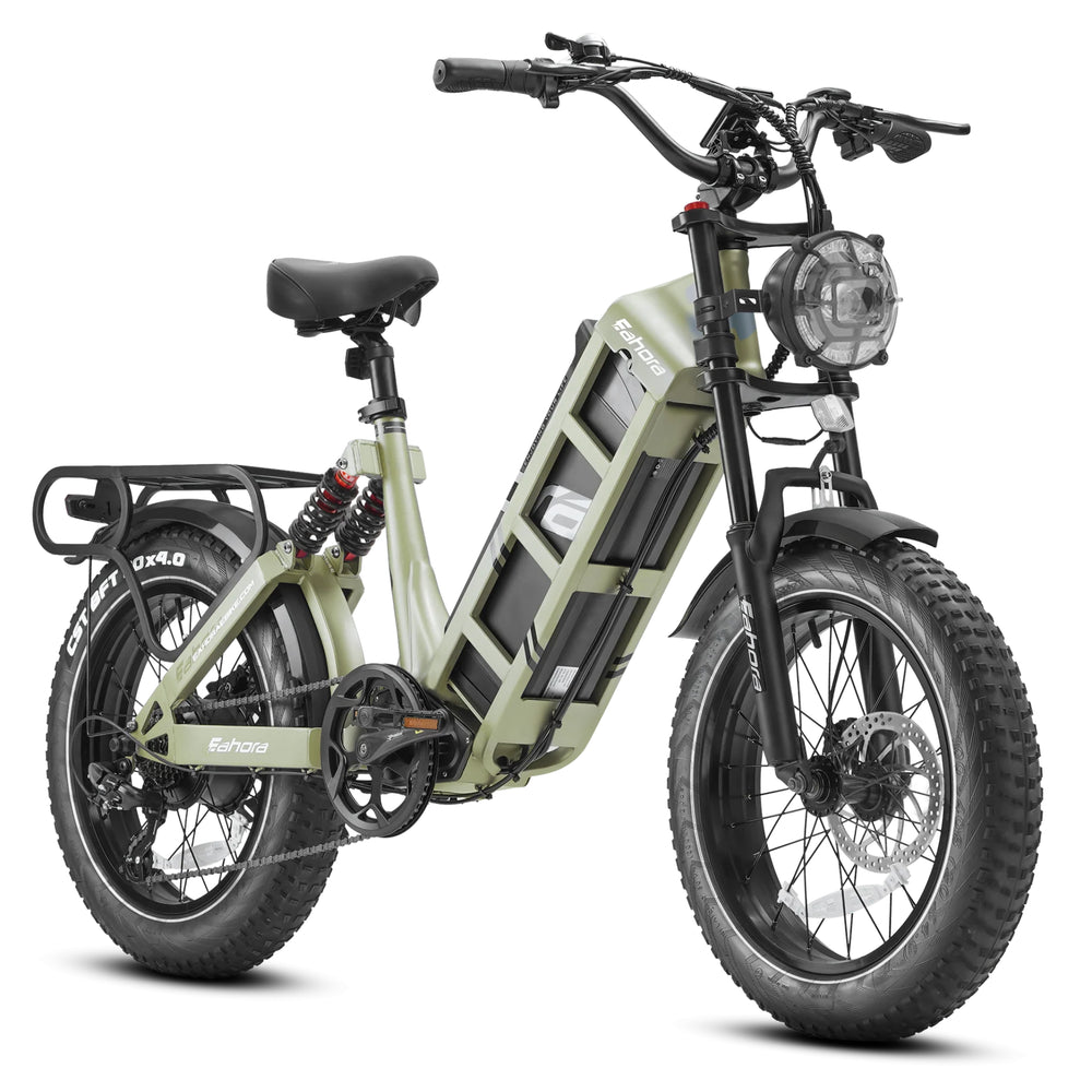 EAHORA - Juliet, Long Range Electric Bike 48V 1000W 28MPH