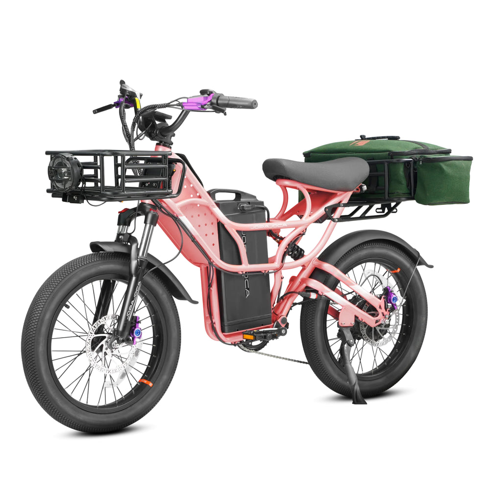 EAHORA - Cupid E-Bike with 6-Piece Cargo Kit 48V 1000W 27MPH