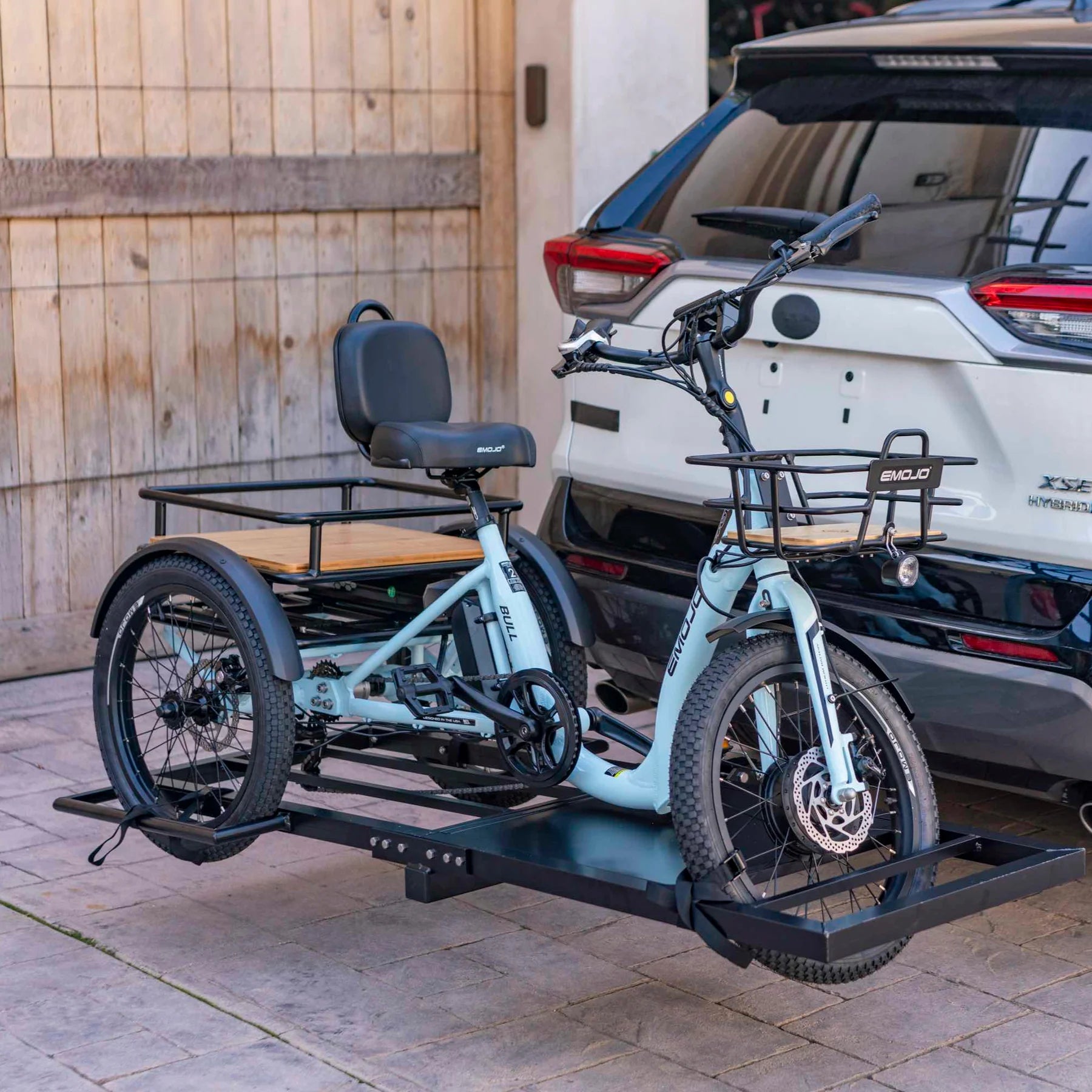 EMOJO - Electric Trike Hitch Rack