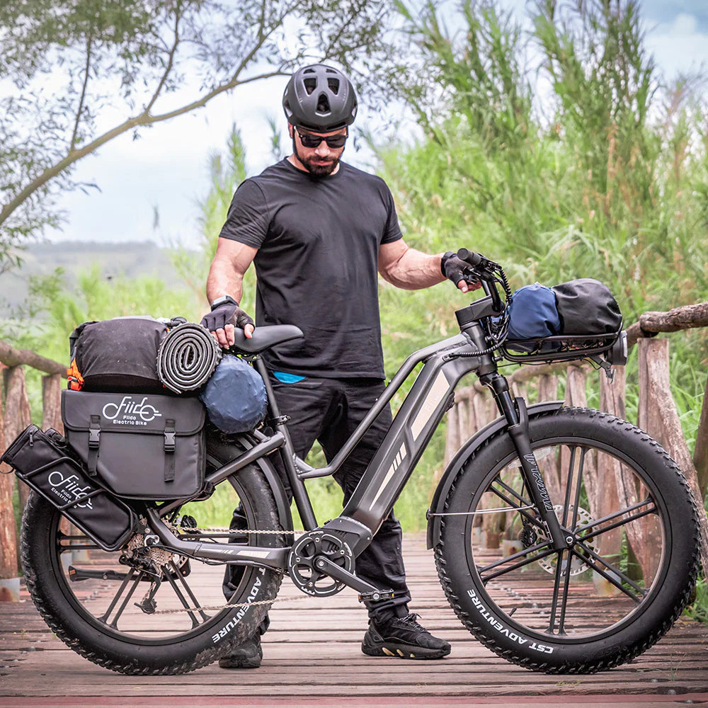 FIIDO - Titan, Fat Tire Hunting Cargo E-bike 750W 15AH 25MPH