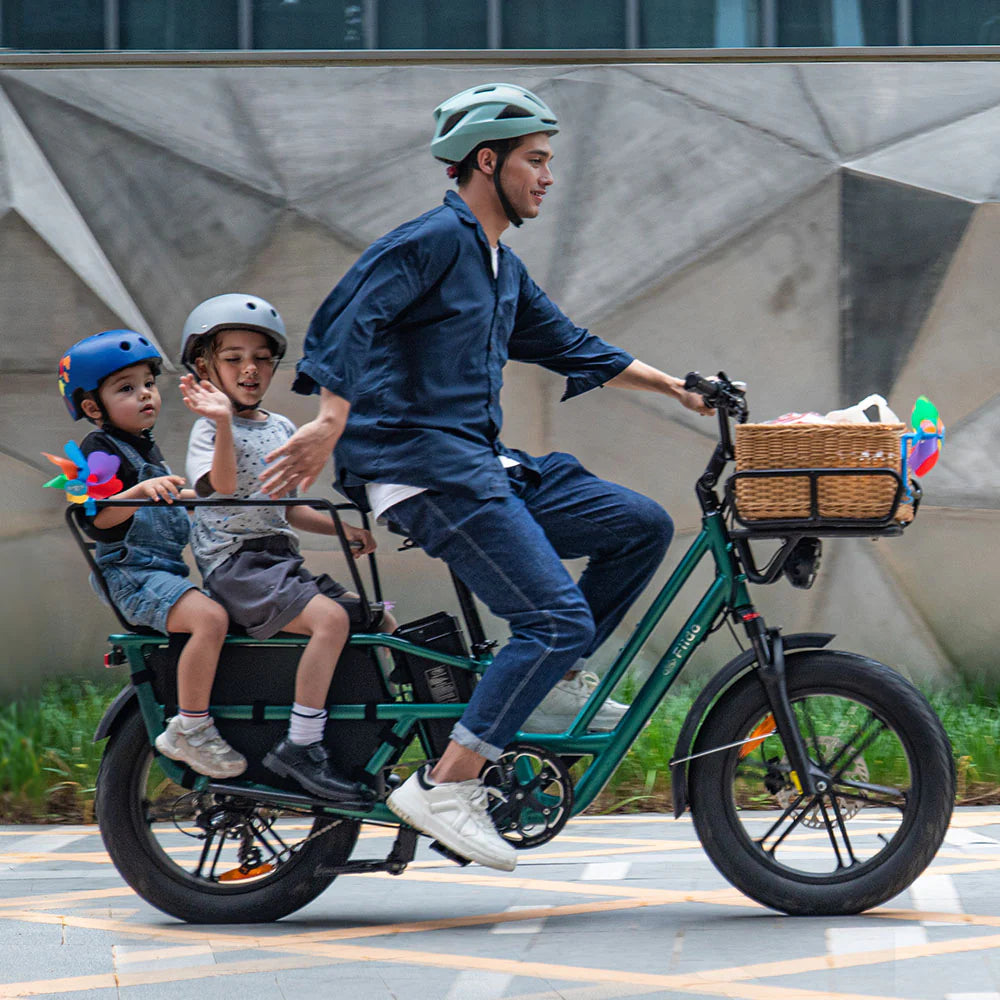 FIIDO - T2 Longtail Cargo E-bike 750W 20.5MPH