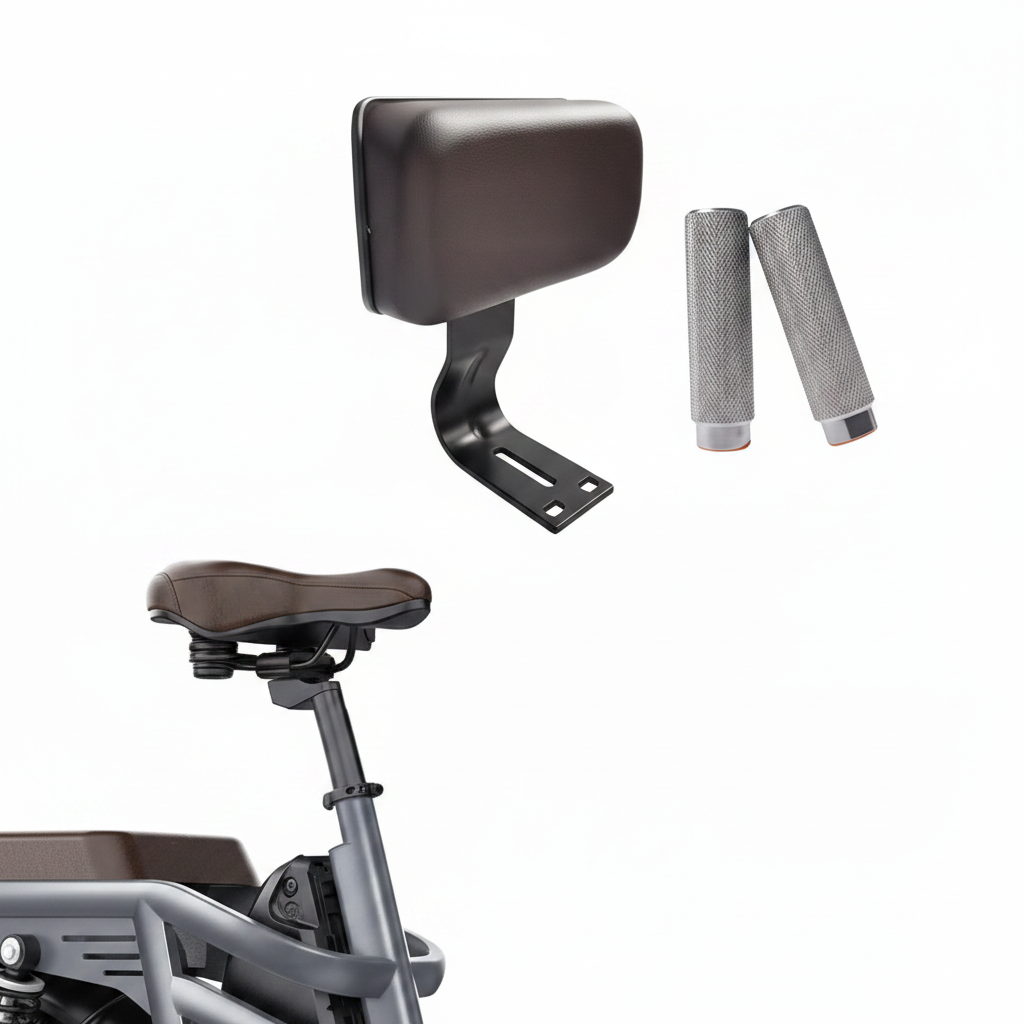 FUCARE - Passenger Footpegs + Backrest