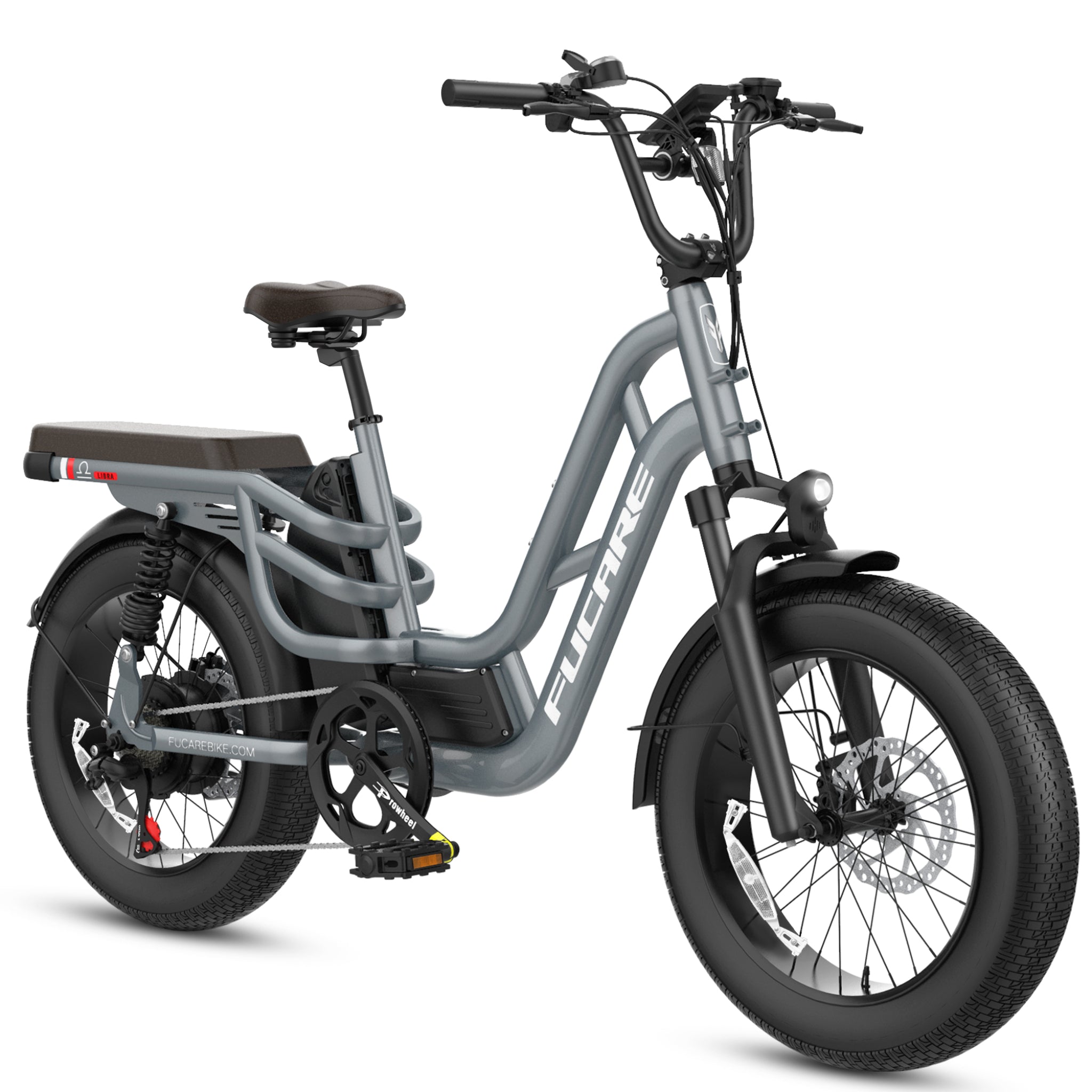 FUCARE - Libra, Full Suspension Electric Cargo Bike 48V 750W 28MPH