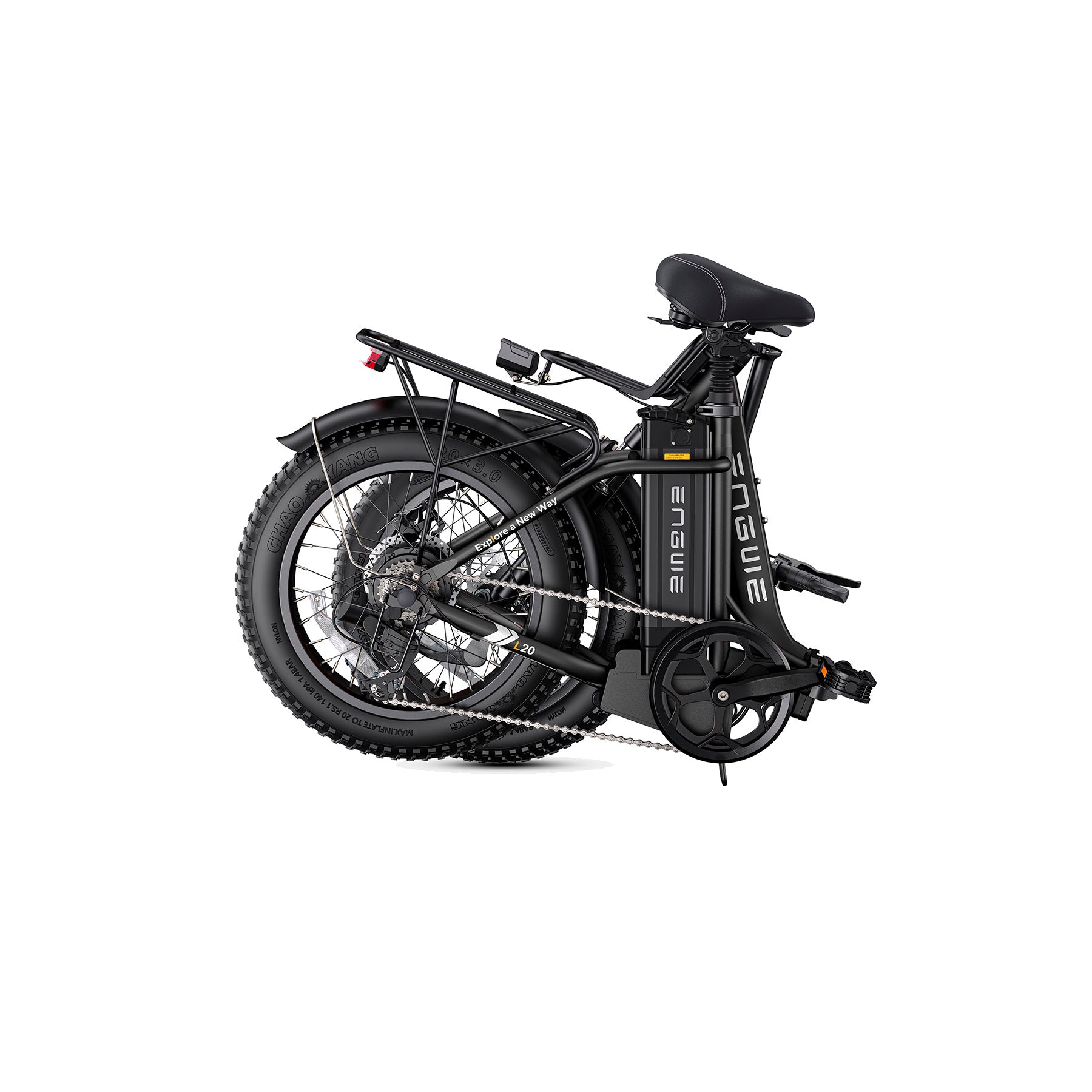 ENGWE - L20 2.0, Step-Thru Folding E-Bike 52V 750W 28MPH