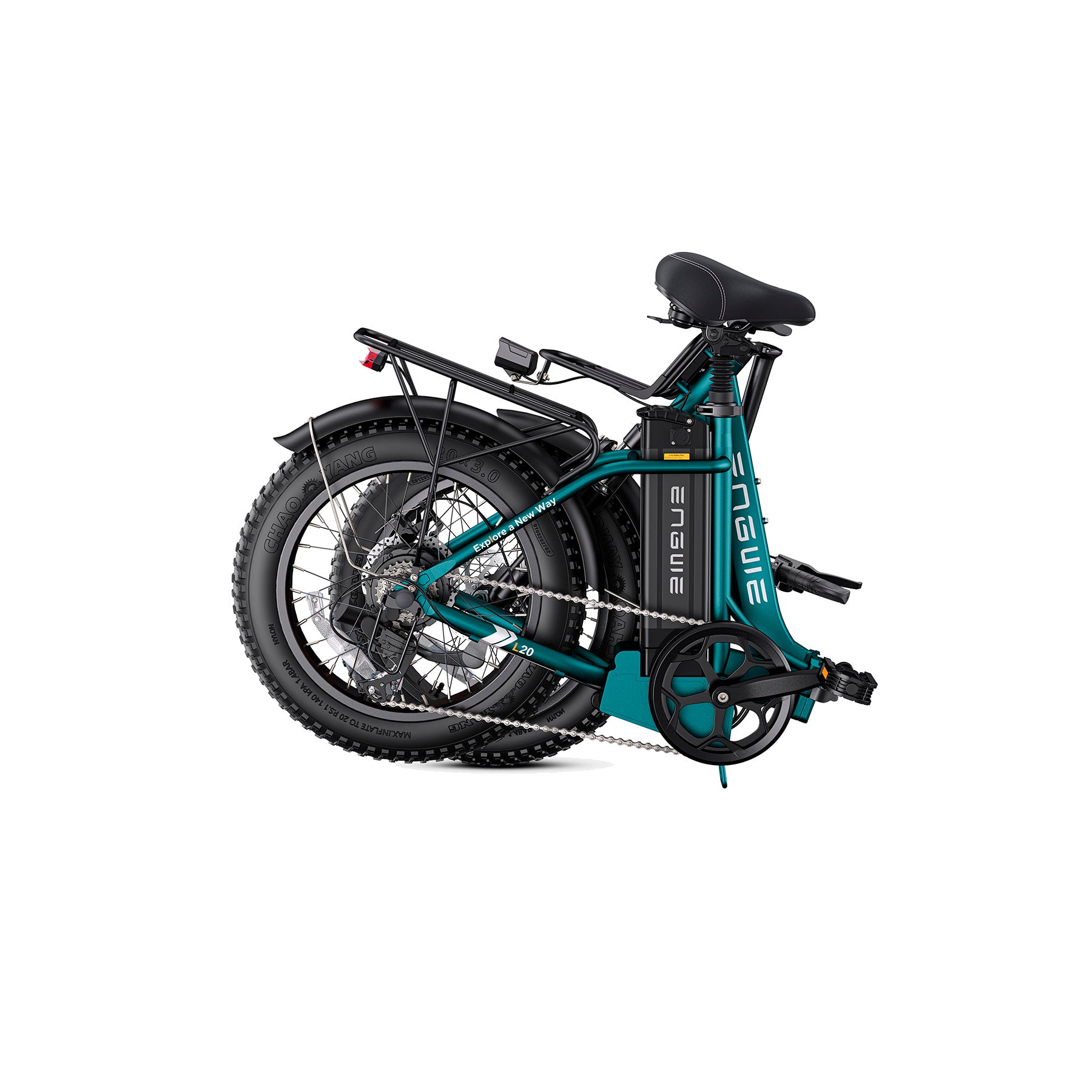 ENGWE - L20 2.0, Step-Thru Folding E-Bike 52V 750W 28MPH