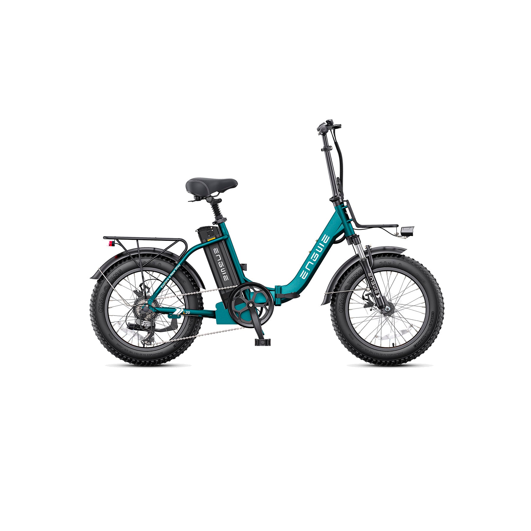 ENGWE - L20 2.0, Step-Thru Folding E-Bike 52V 750W 28MPH