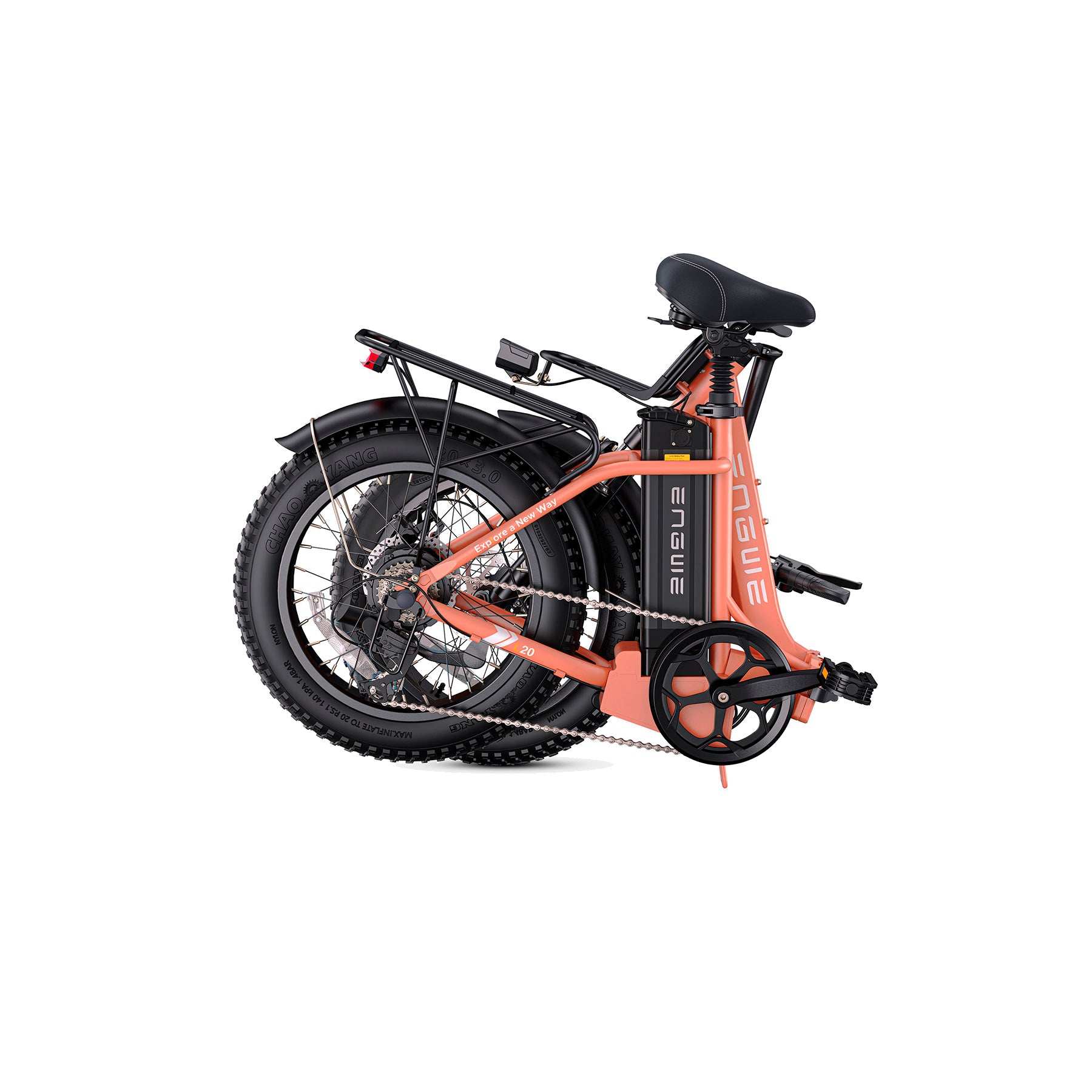 ENGWE - L20 2.0, Step-Thru Folding E-Bike 52V 750W 28MPH