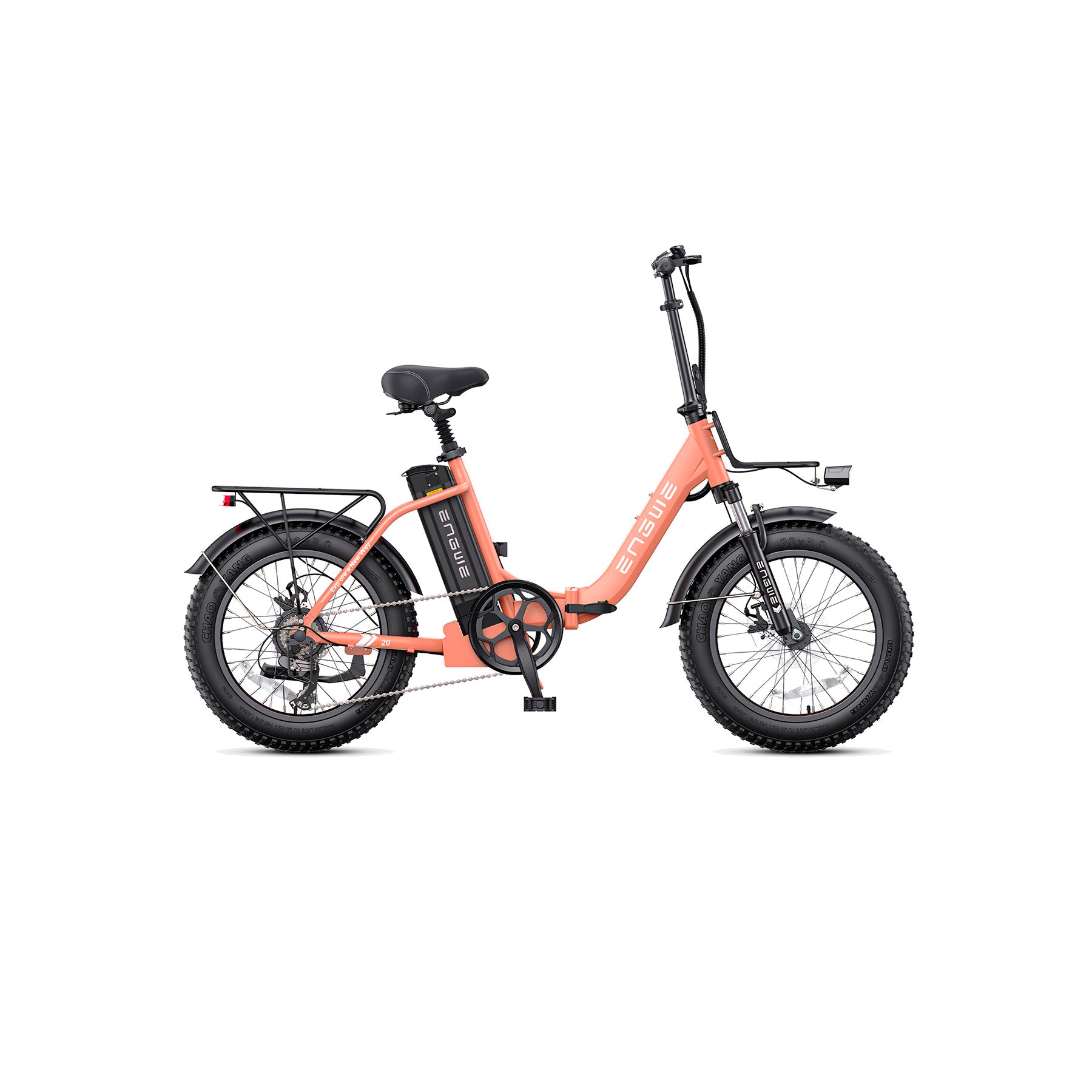 ENGWE - L20 2.0, Step-Thru Folding E-Bike 52V 750W 28MPH