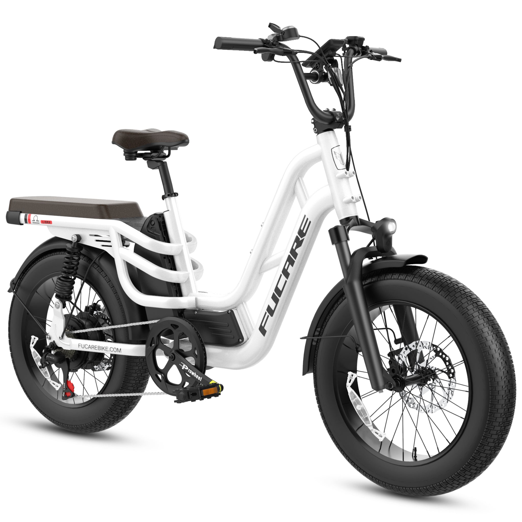 FUCARE - Libra, Full Suspension Electric Cargo Bike 48V 750W 28MPH