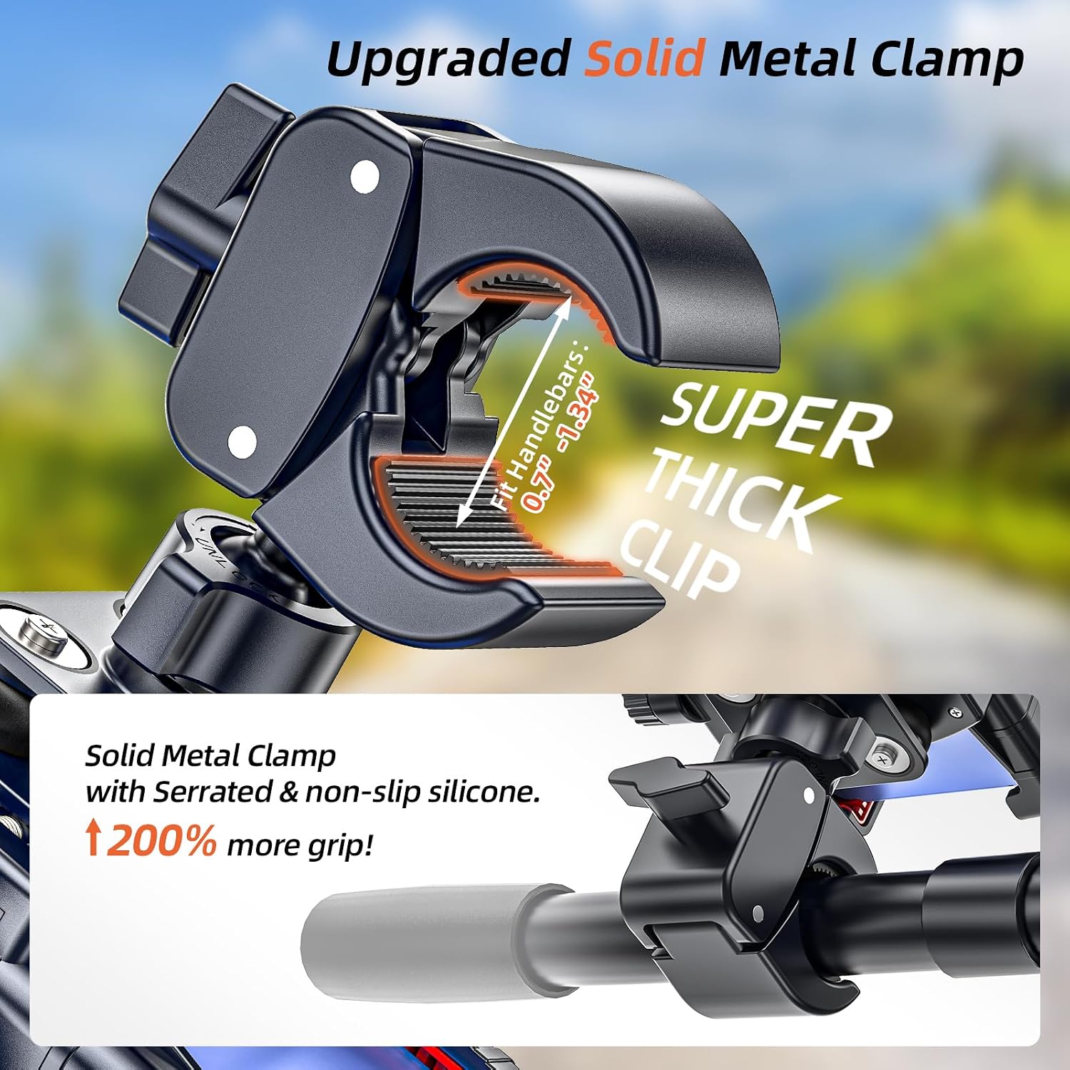 MARSRIDER - Shockproof Bike Phone Holder (3RD Generation)
