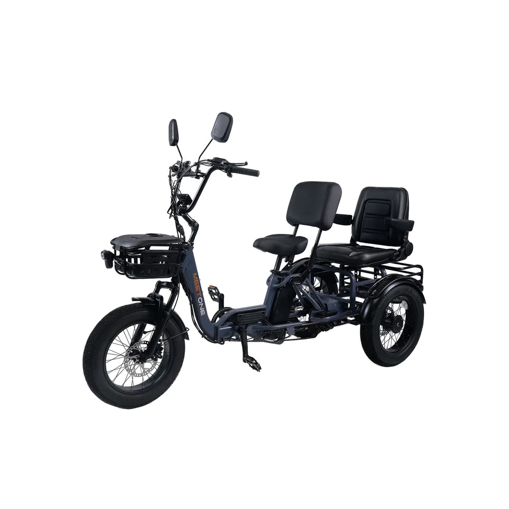MEET ONE - Pair, Electric Trike with Passenger Seat 40Ah 22MPH
