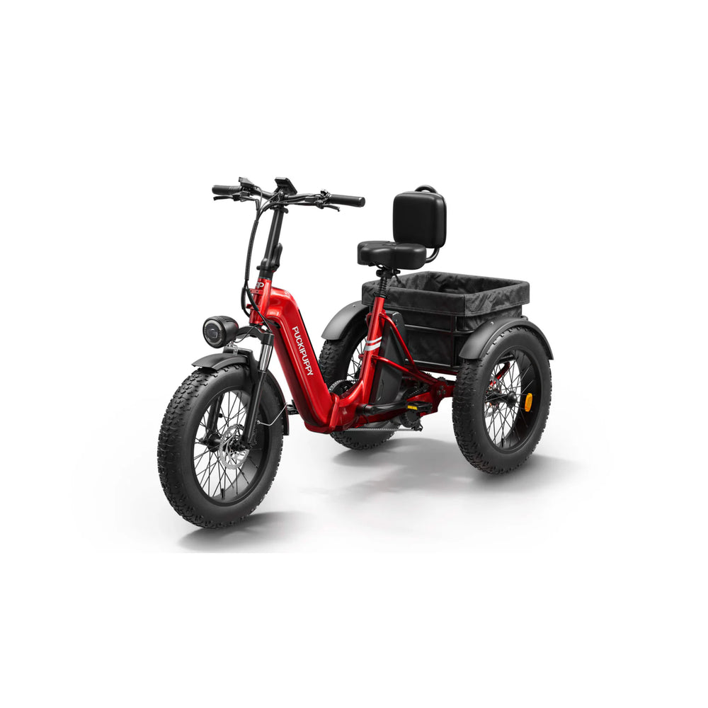 PUCKIPUPPY – Husky E-Trike 750W 15 MPH
