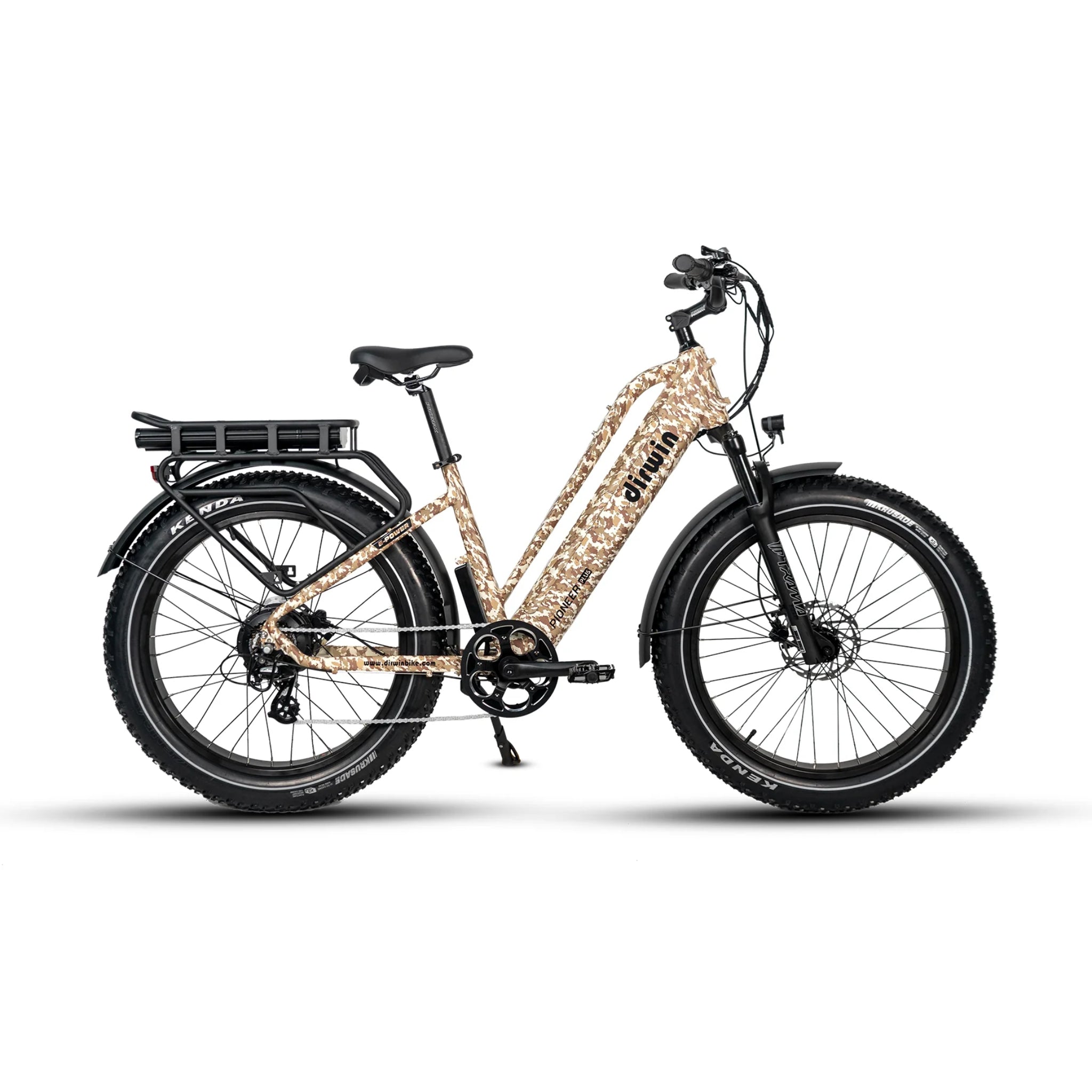 DIRWIN BIKE - Pioneer Plus Fat Tire Electric Bike 48V 750W 28MPH