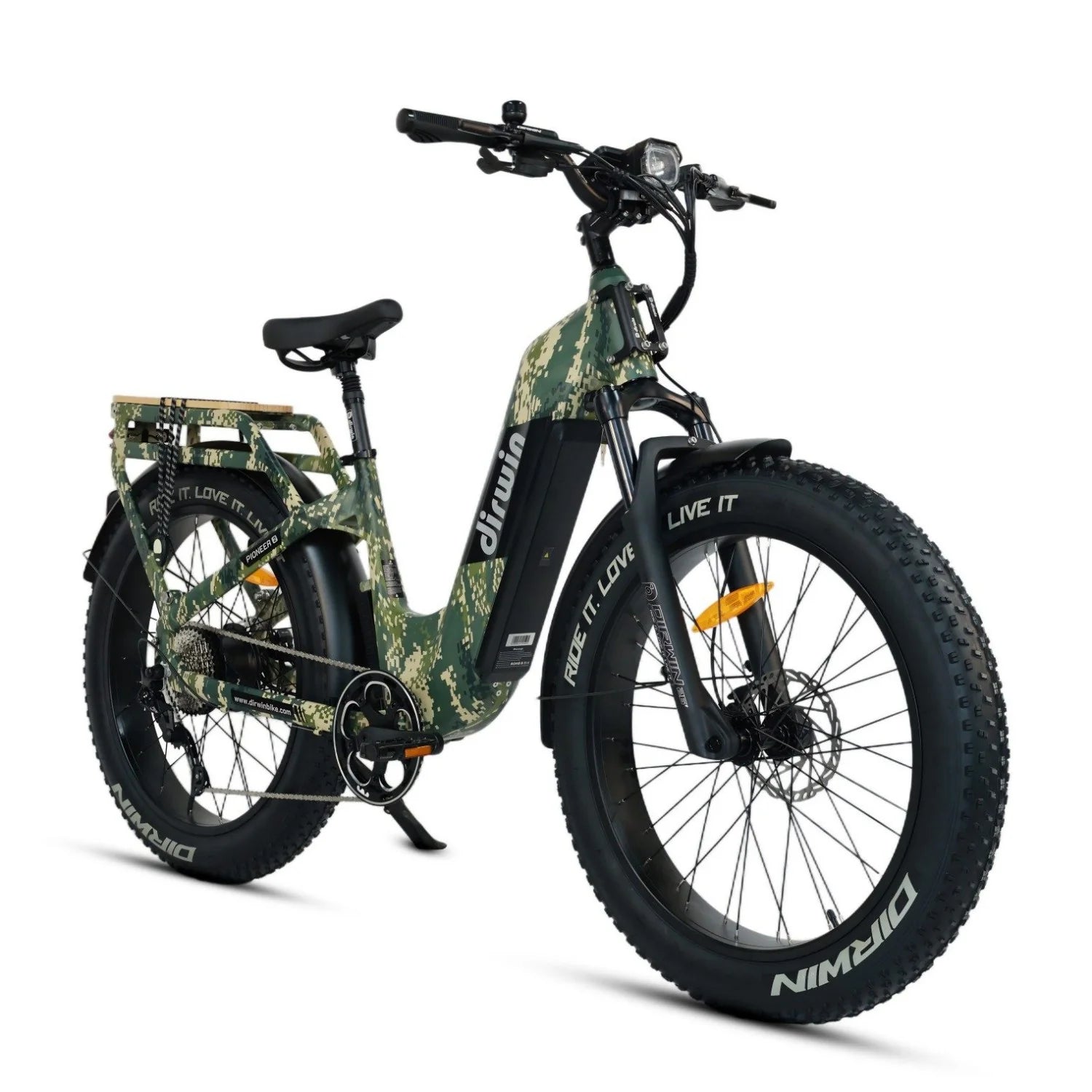 DIRWIN BIKE - Pioneer 2 Fat Tire All-Terrain Electric Bike 48V 750W 28MPH