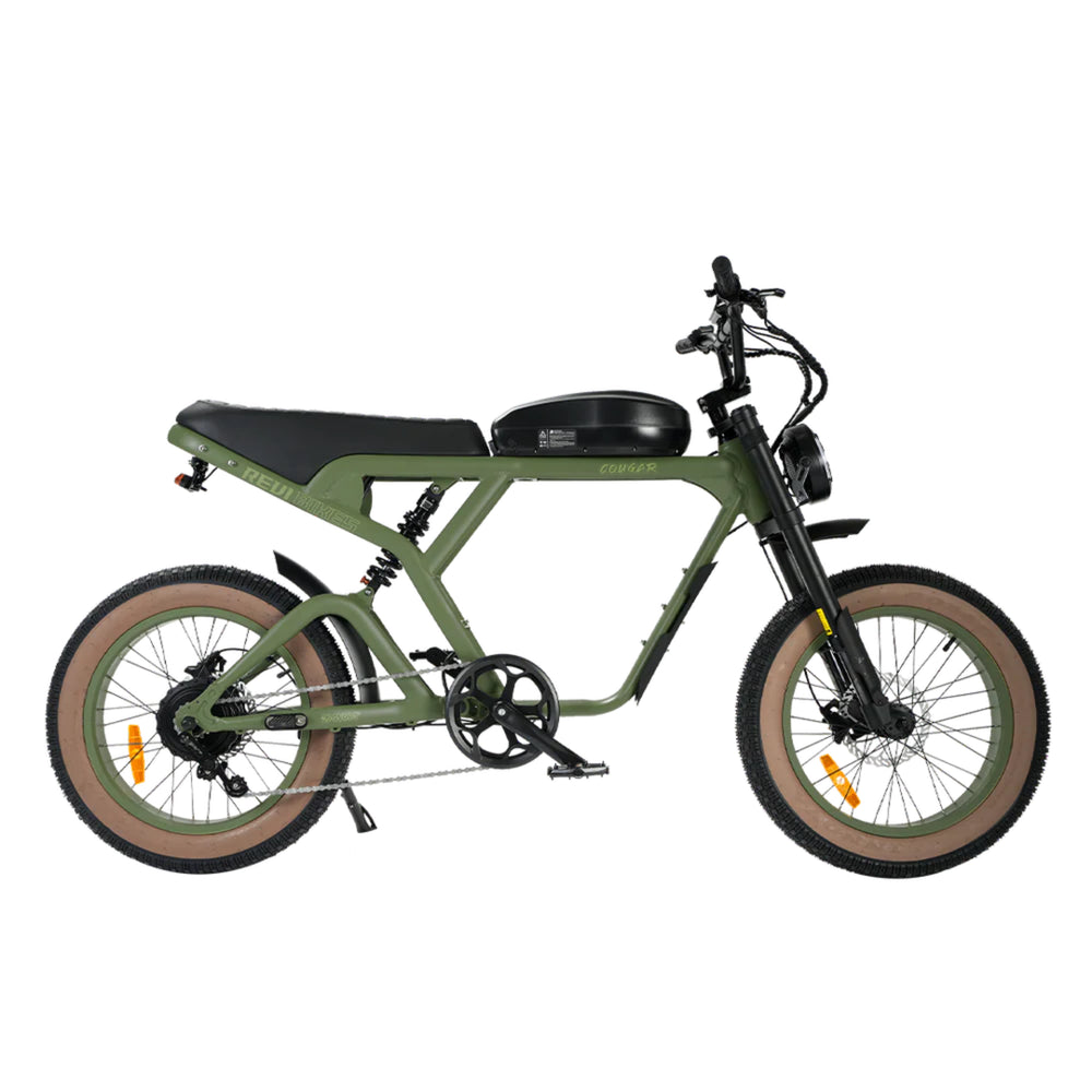 REVI BIKES - Cougar Vintage Electric Bike 52V 1000W 34mph