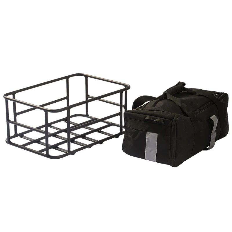 REVI BIKES - Rear Basket with Bag