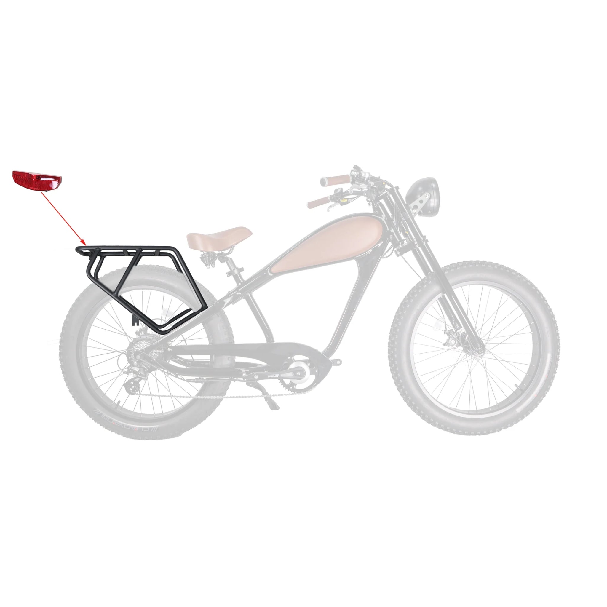 REVI BIKES - Rear Rack and Fenders Bundle for Cheetah