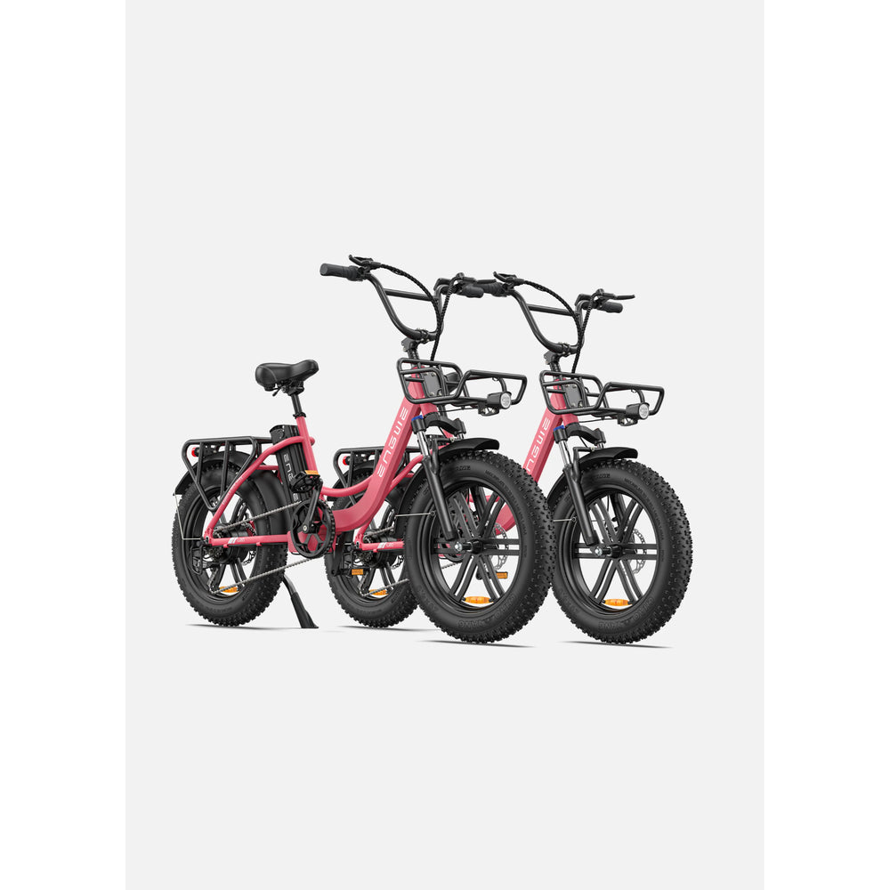 ENGWE - L20 COMBO, Step-Thru Cargo E-Bikes 48V 750W (L20 x2)