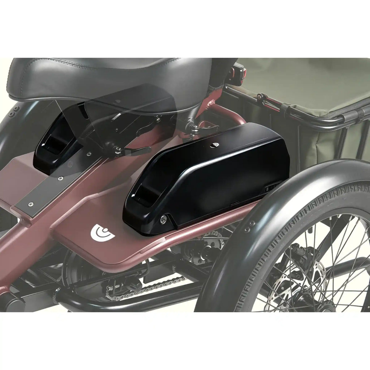TINIOVER - Lake, Premium Semi-Recumbent Full Suspension Electric Trike