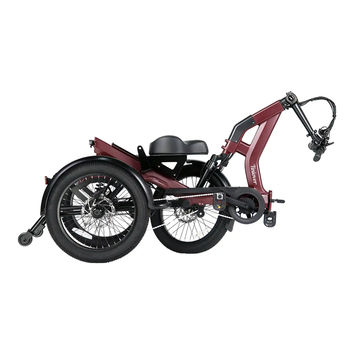TINIOVER - Lake, Premium Semi-Recumbent Full Suspension Electric Trike