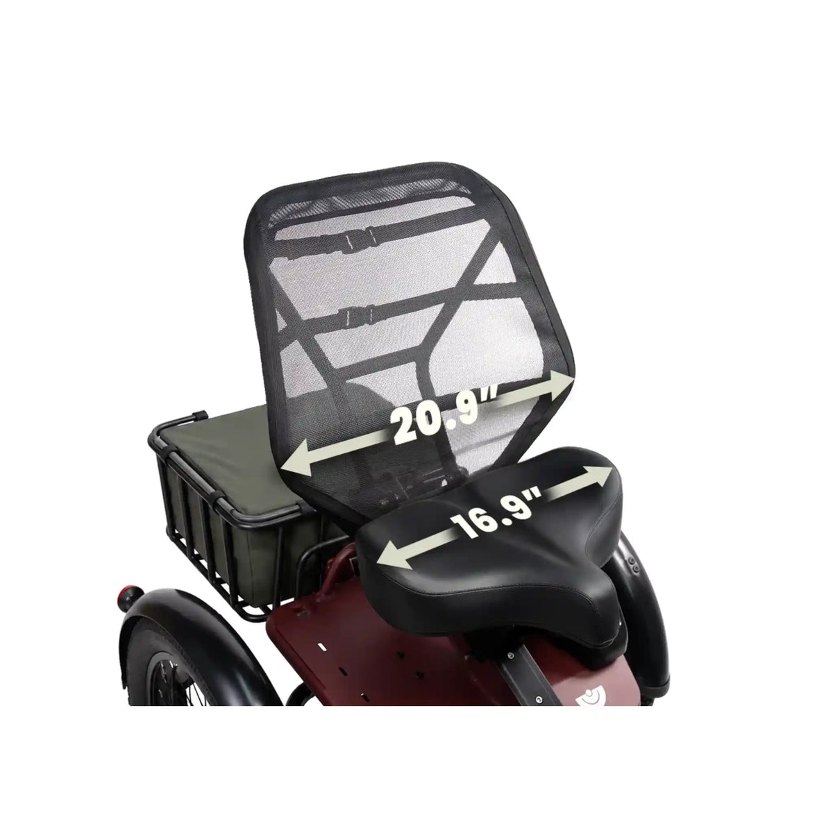 TINIOVER - Lake, Premium Semi-Recumbent Full Suspension Electric Trike