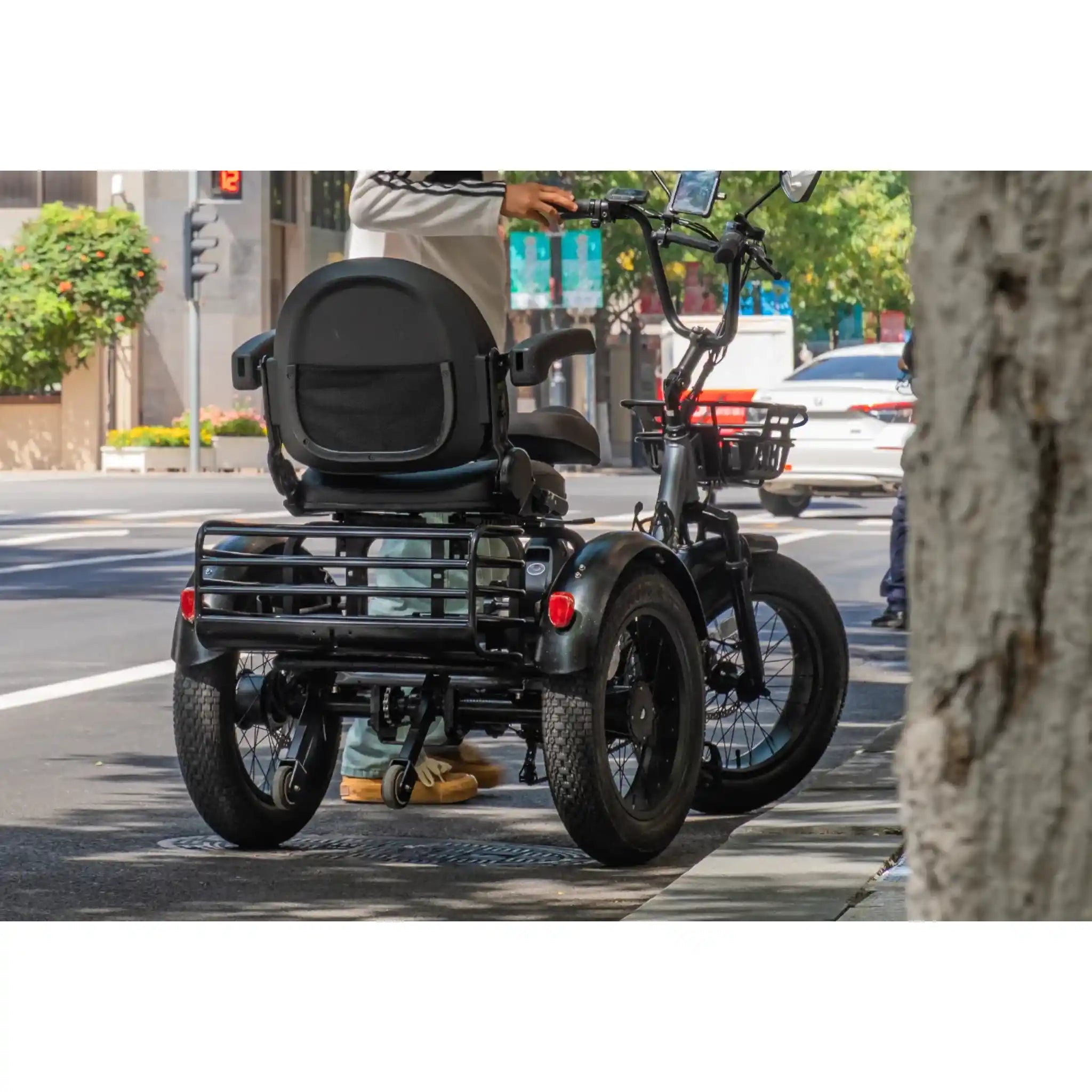 TINIOVER - Creek Pro, Electric Trike for 2 Passengers 48V 750W 20MPH