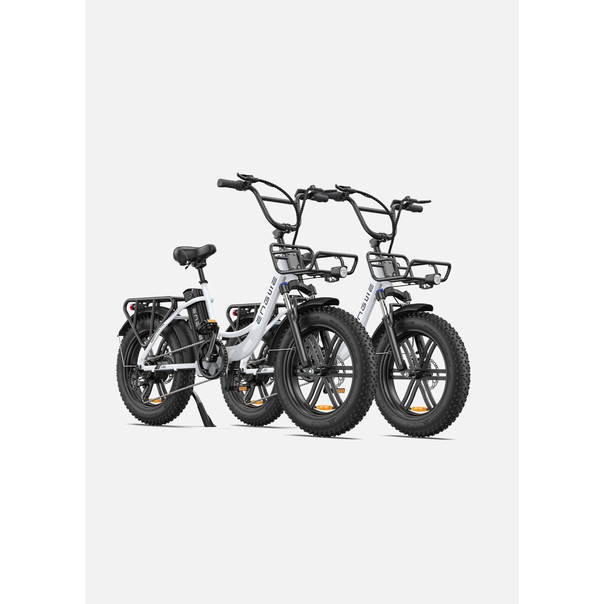 ENGWE - L20 COMBO, Step-Thru Cargo E-Bikes 48V 750W (L20 x2)