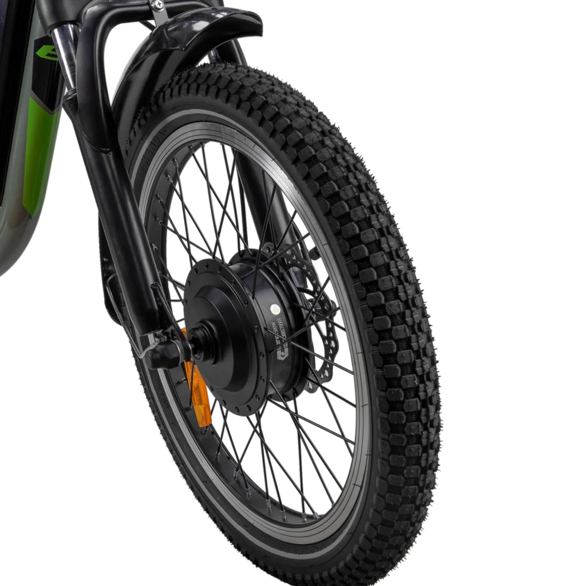 NAKTO - S02 E-Trike Green 48V 750W (Peak) 12MPH