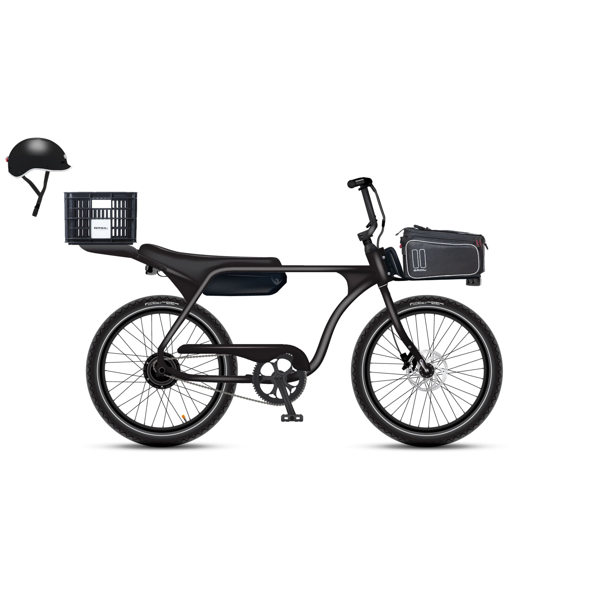 ELECTRIC BIKE COMPANY - Model J, Cargo E-Bike 750W (BUNDLE) 28MPH