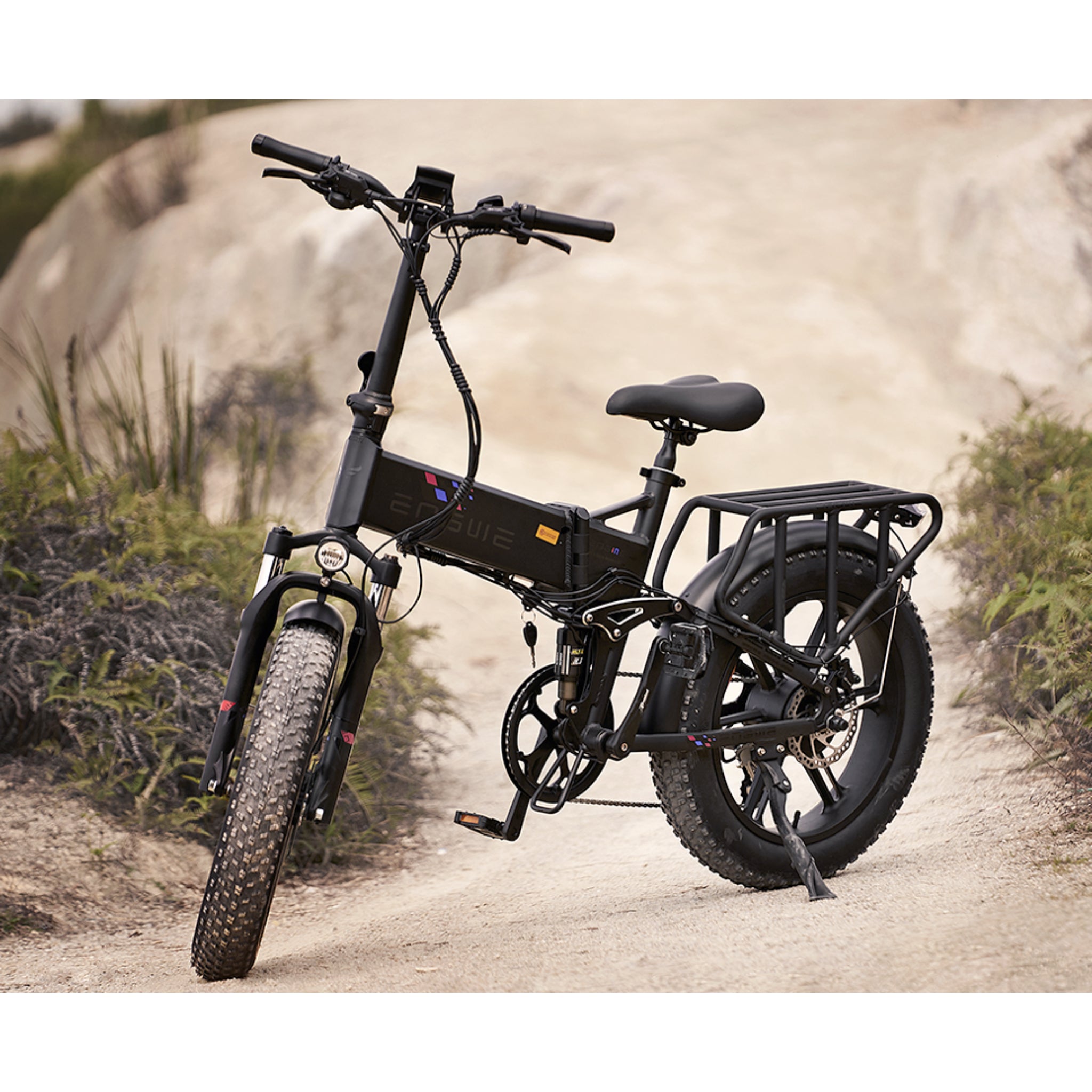 ENGWE - ENGINE PRO, Full Suspension Foldable E-bike 750W 28MPH