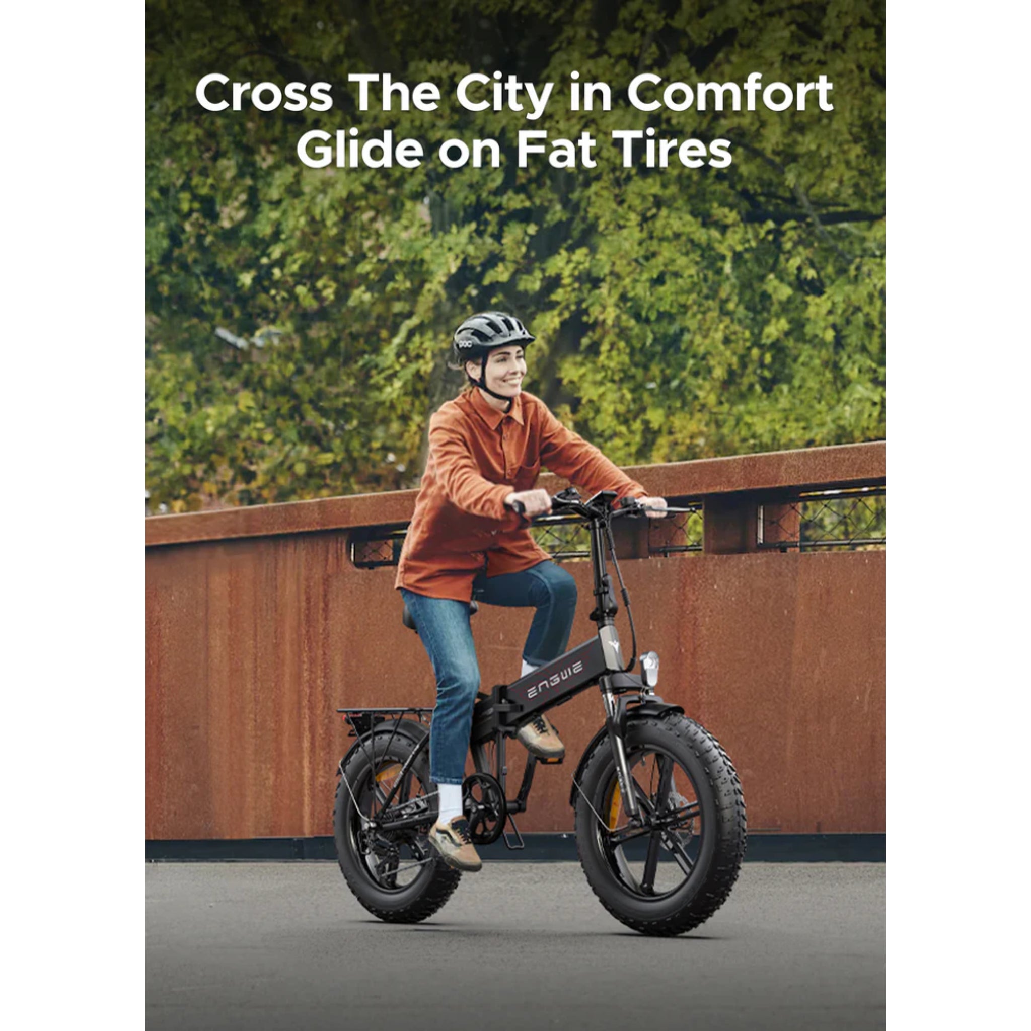 ENGWE - EP-2 Pro (with Extra Battery Pack) Fat Tire Foldable Electric Bike 960W 26MPH