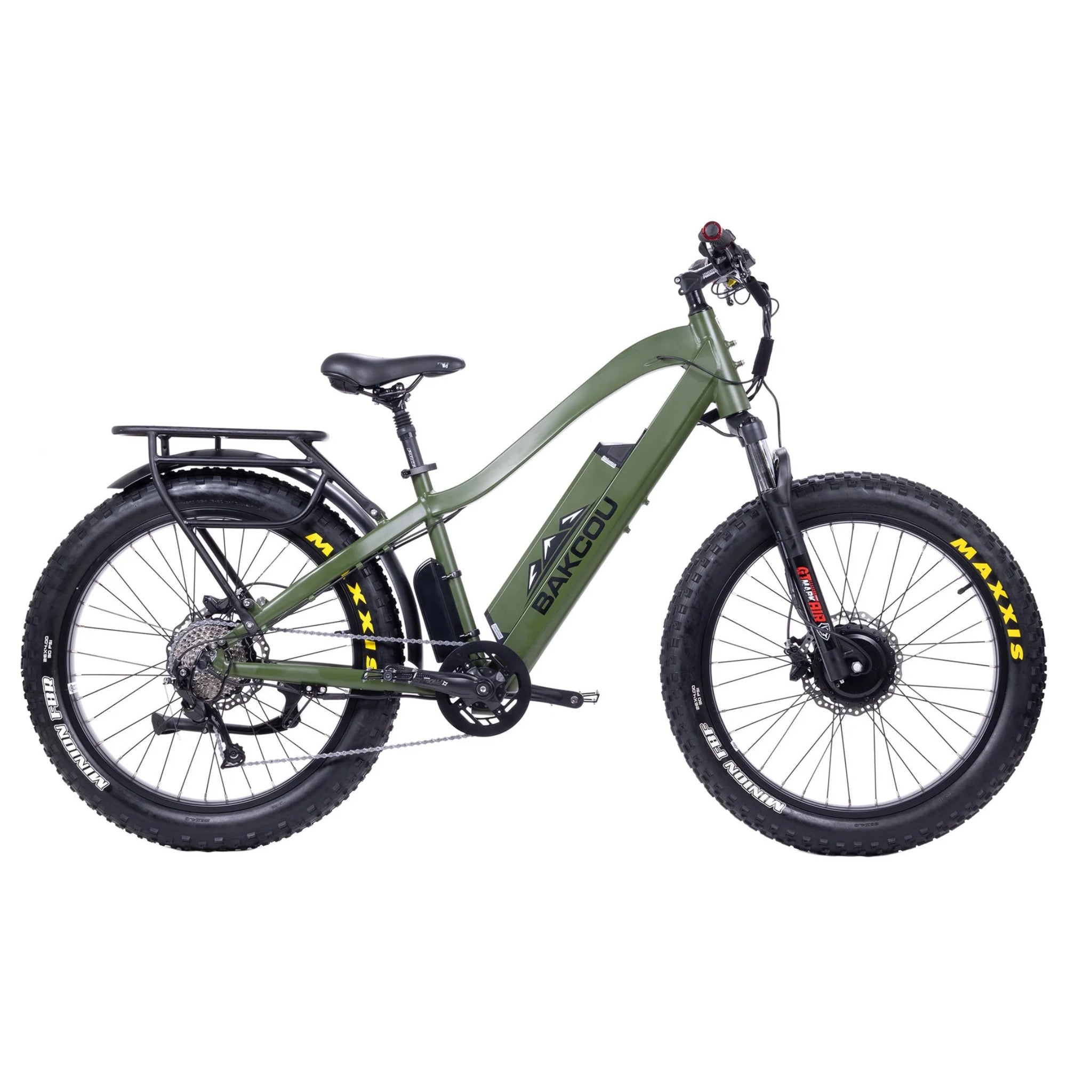 BAKCOU - Kodiak AWD Electric Bike 48V 500W 25+MPH