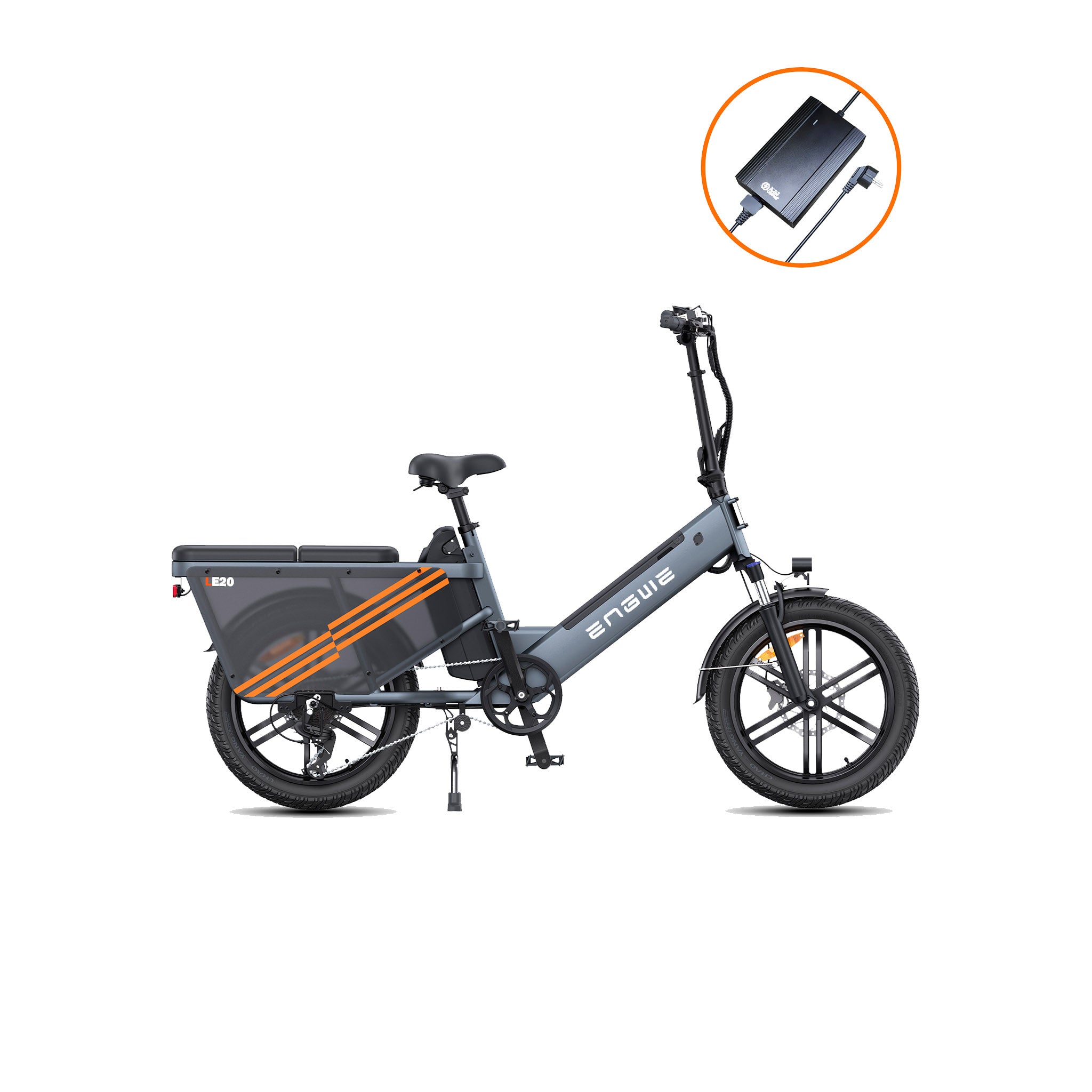 ENGWE - LE20 Cargo E-bike Step-Thru with Torque Sensor 1300W 28MPH