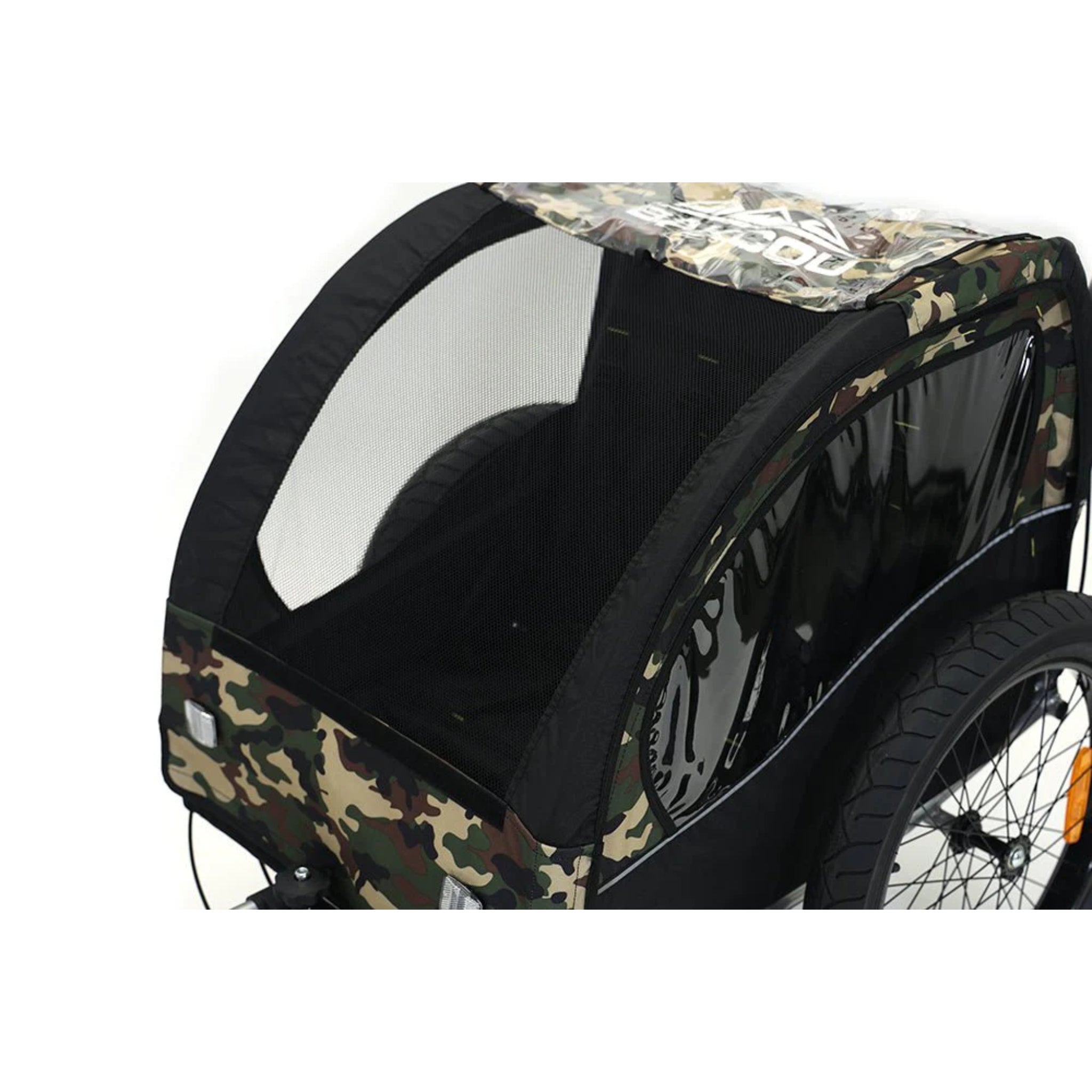 BAKCOU - Little Cub Hauler Bike Trailer Camo