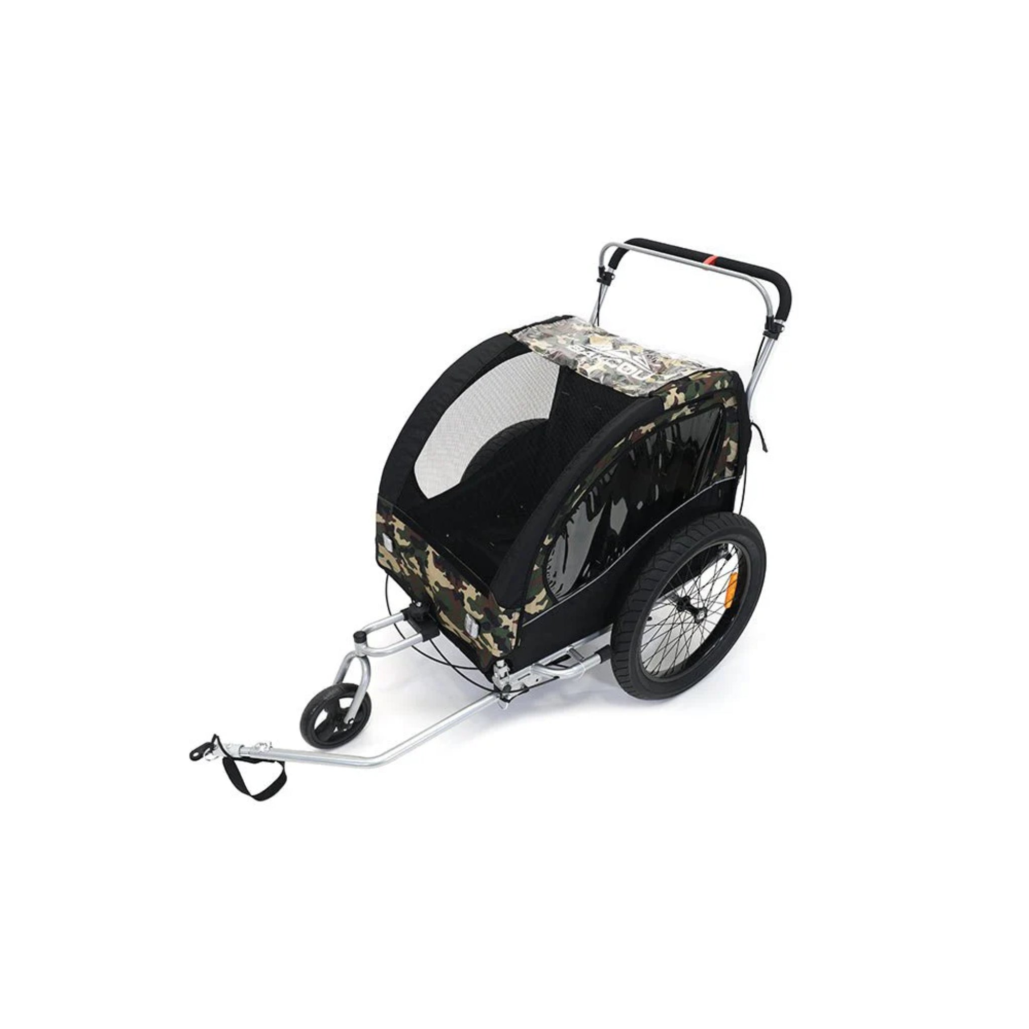 BAKCOU - Little Cub Hauler Bike Trailer Camo