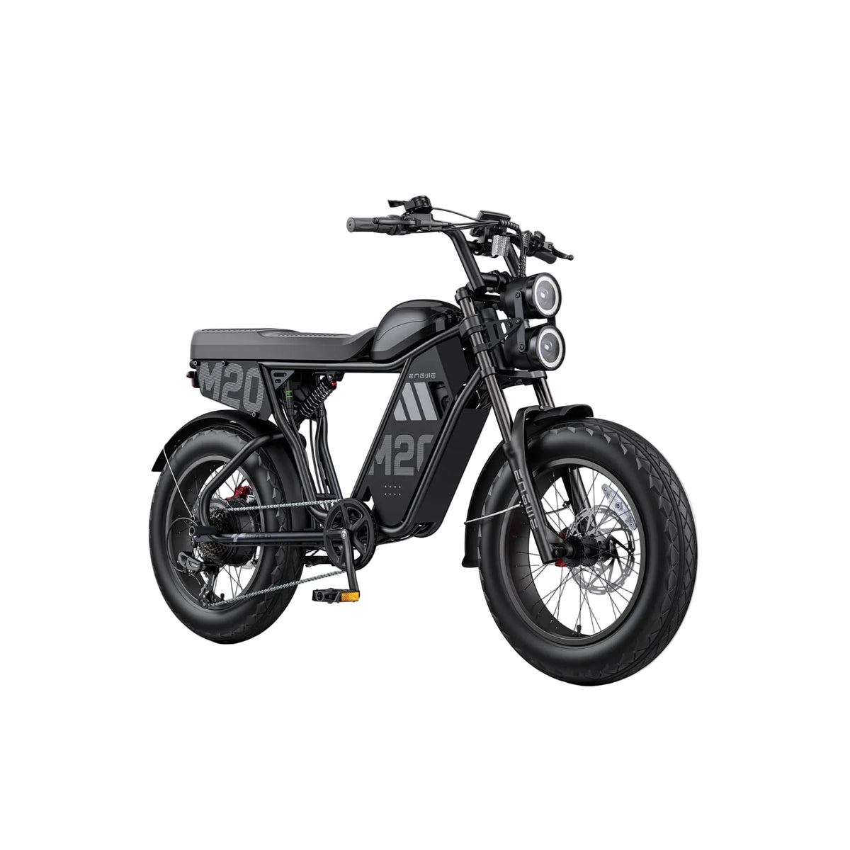 ENGWE - M20 3.0, Full Suspension E-Bike 52V 1200W 28MPH