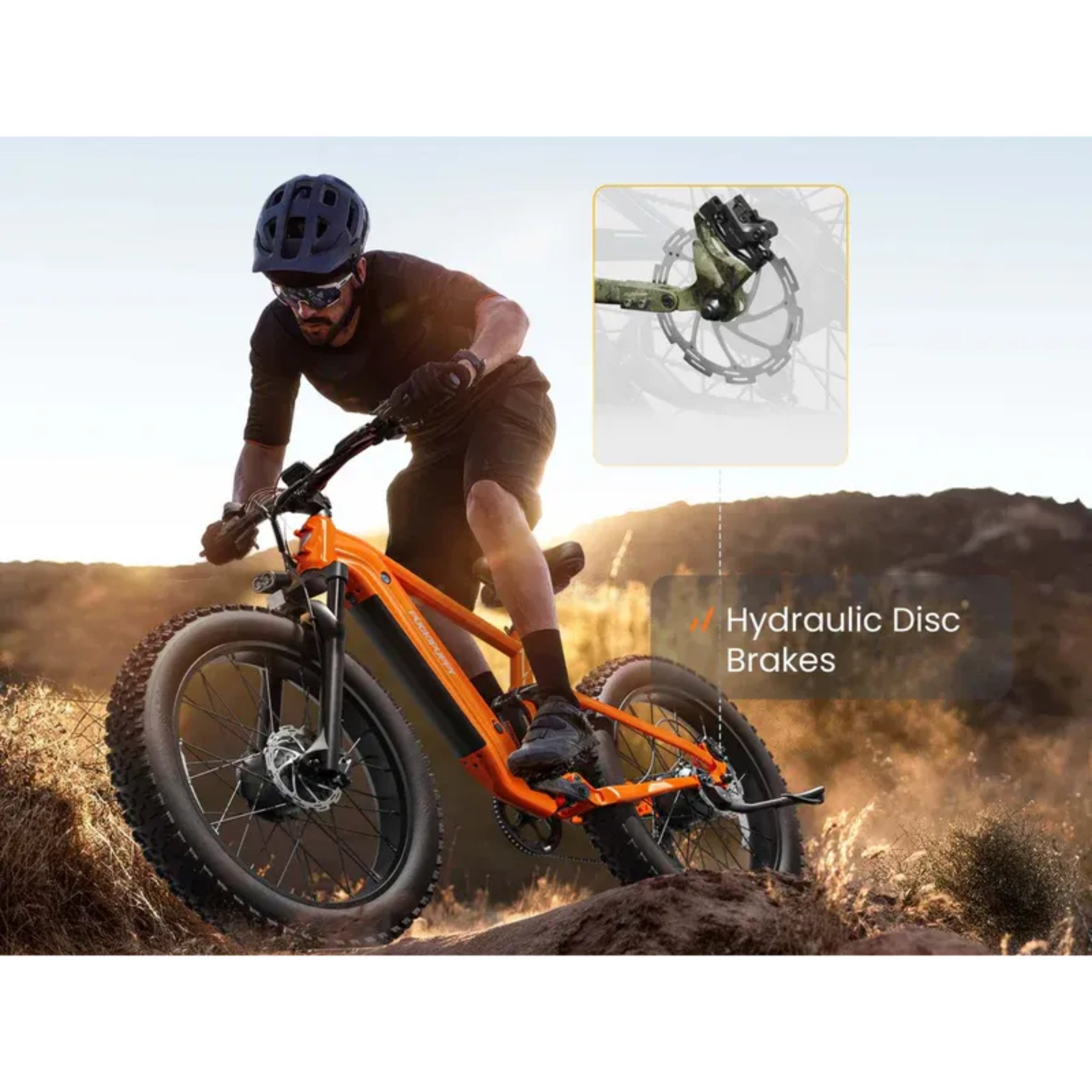 PUCKIPUPPY – GoldenR (Pro) Single/Dual-Motor Off-Road E-Bike 1100W 28MPH