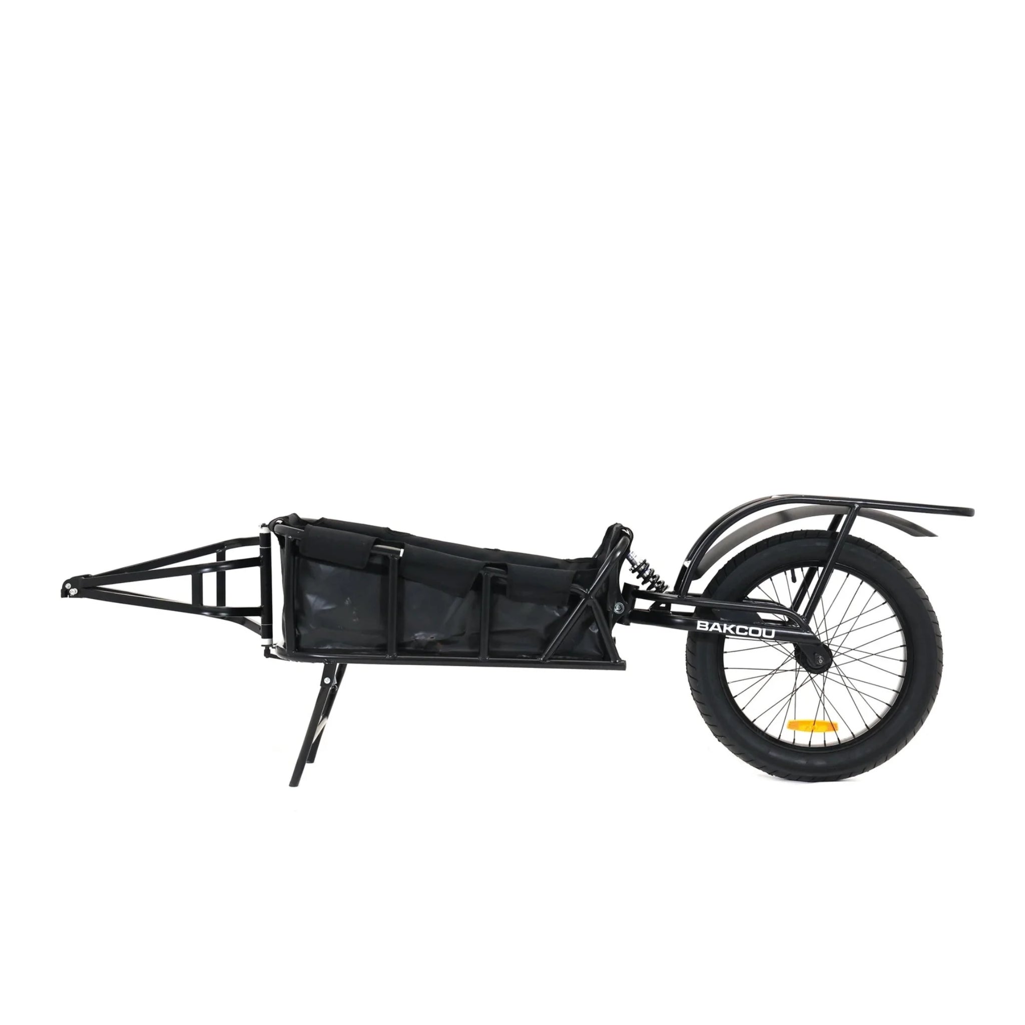 BAKCOU - Single Wheel Trailer - Compatible with Mule and Storm E-Bikes